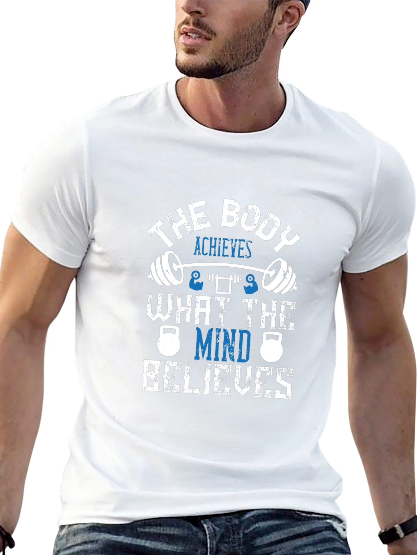 The Body Achieves Motivational Gym T-Shirt