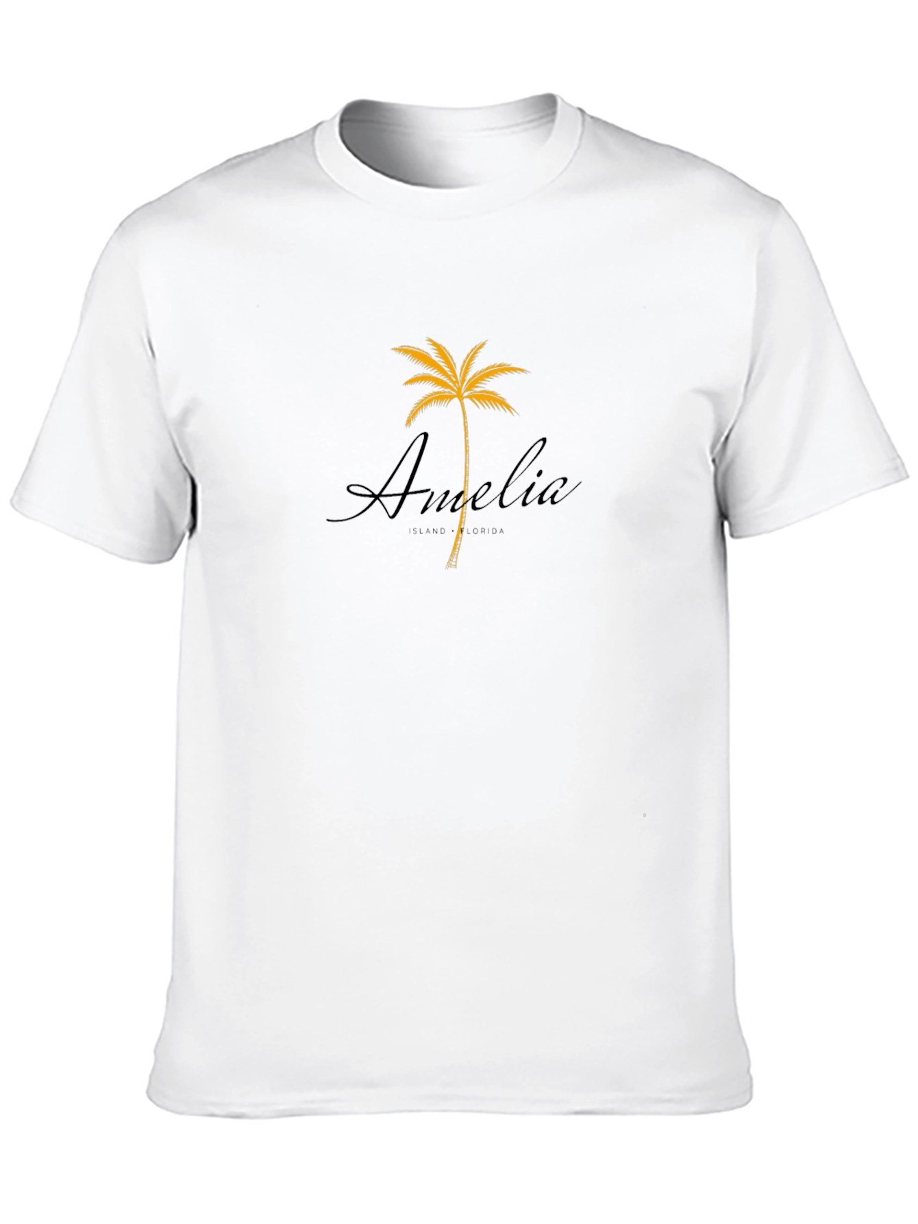 Amelia Island Florida Palm Tree T-Shirt