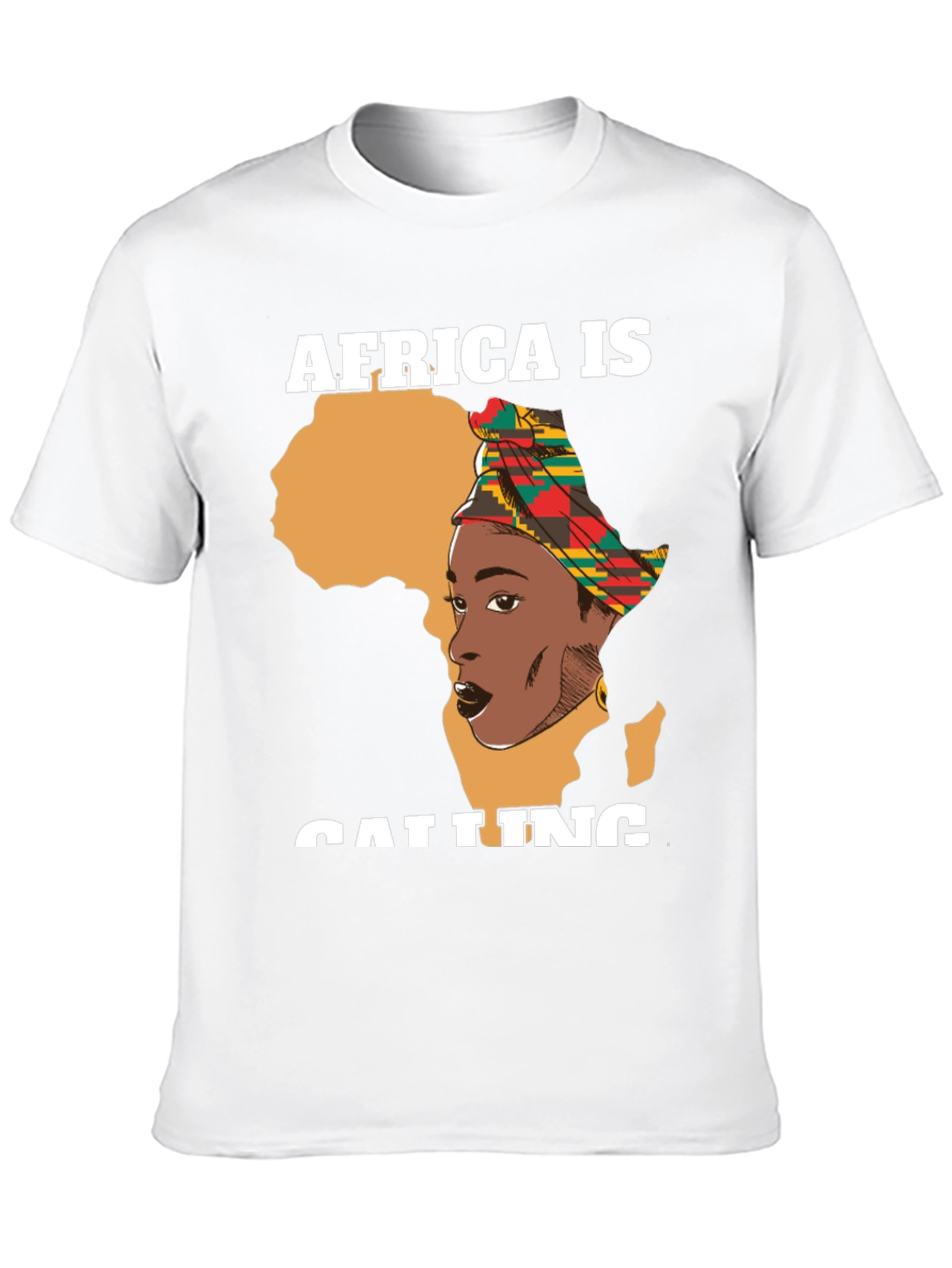 Africa is Calling Black T-Shirt
