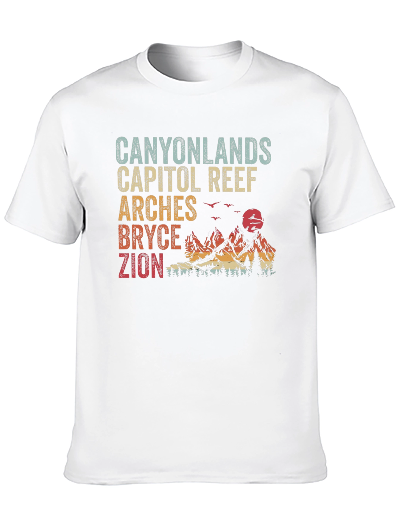 Utah National Parks Graphic Tee