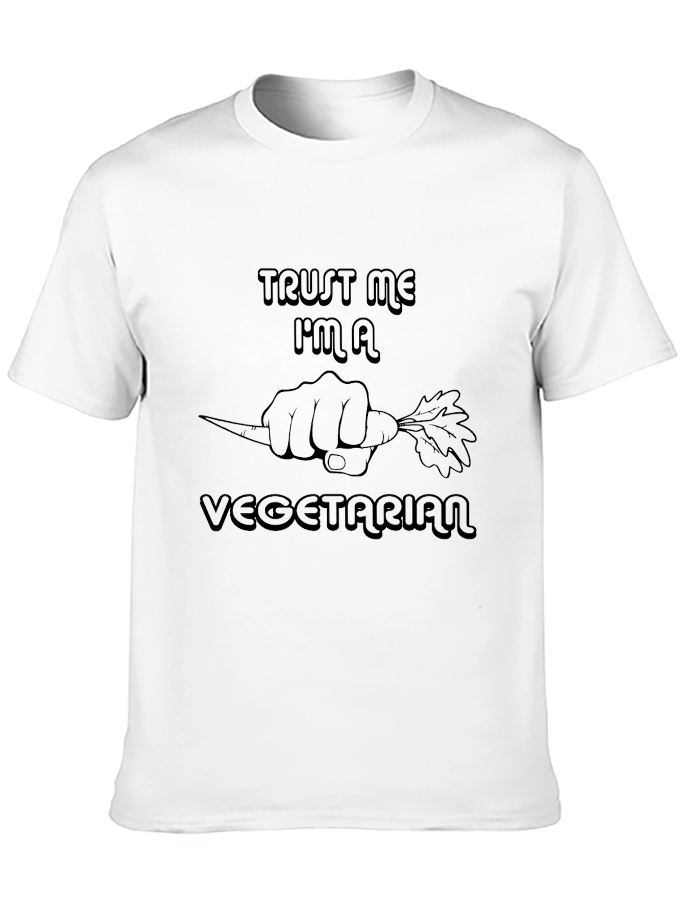 Trust Me Im A Vegetarian Graphic Tee