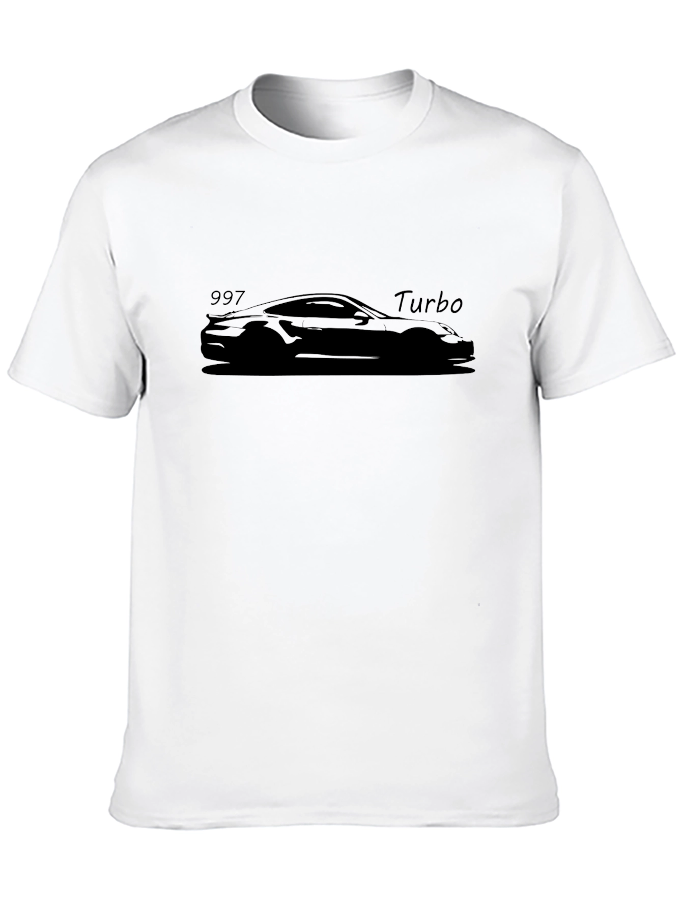 997 Turbo Silhouette T-Shirt - Sleek Auto Design