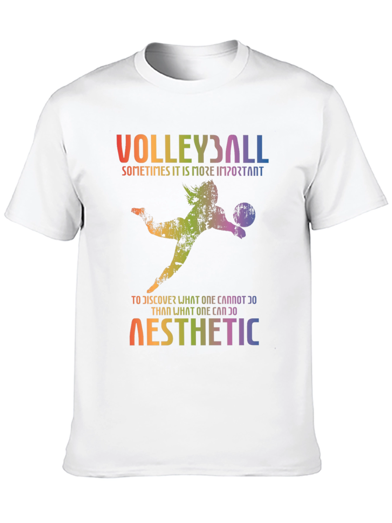 Volleyball Aesthetic Graphic T-Shirt