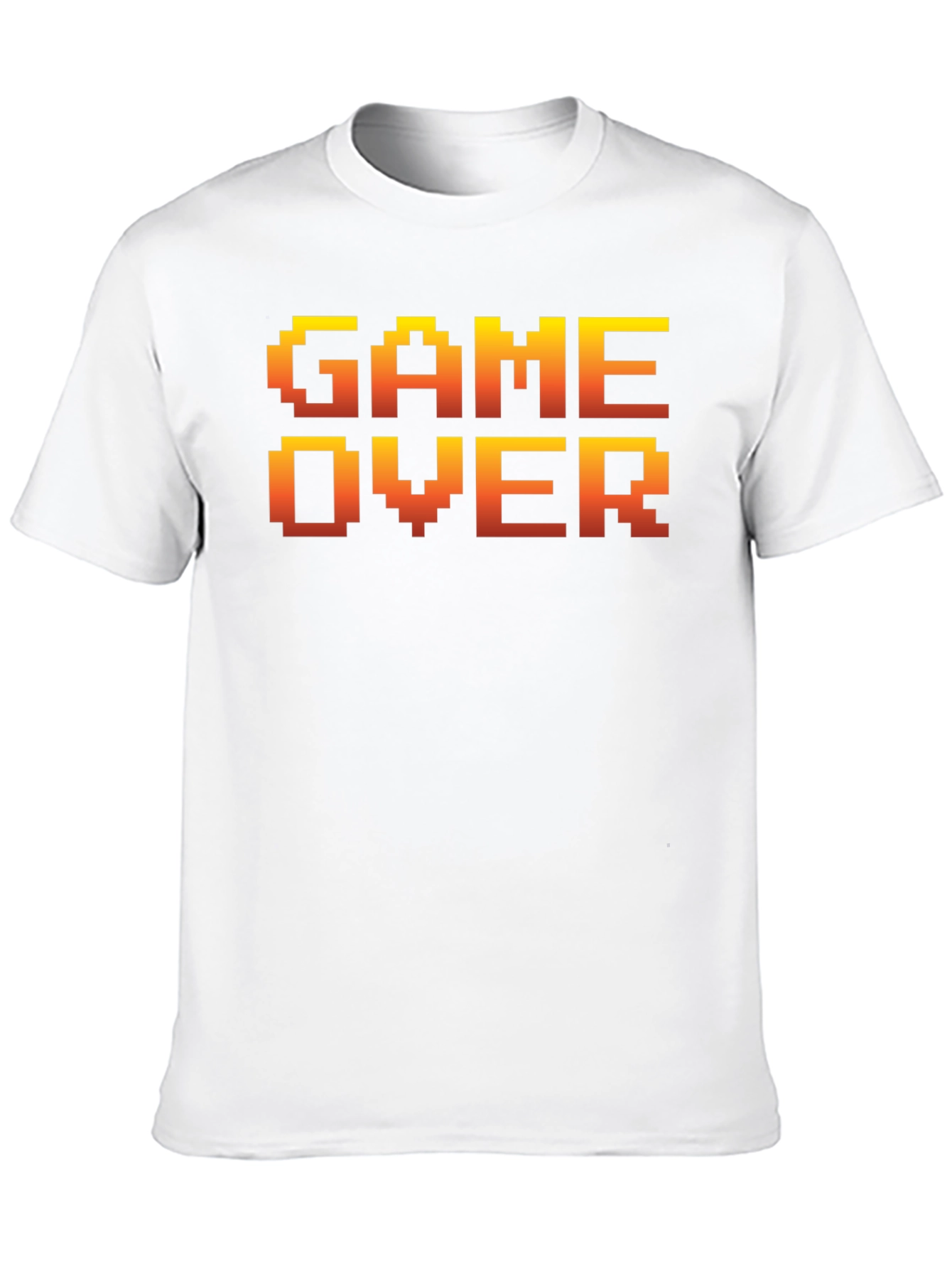 Retro Game Over Graphic Tee - Gamer Style