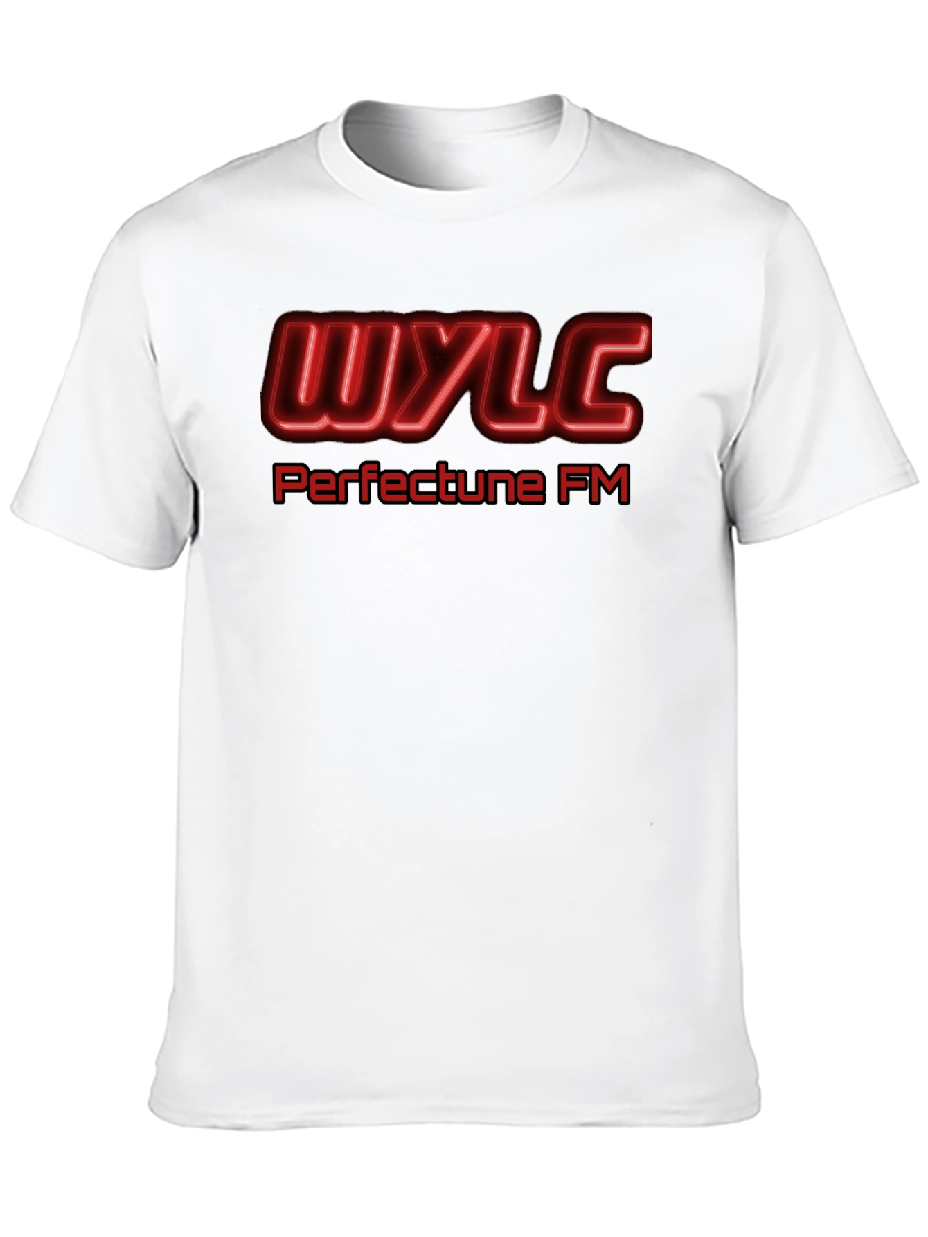 WYLC Perfectune FM T-Shirt - Retro Radio Tee