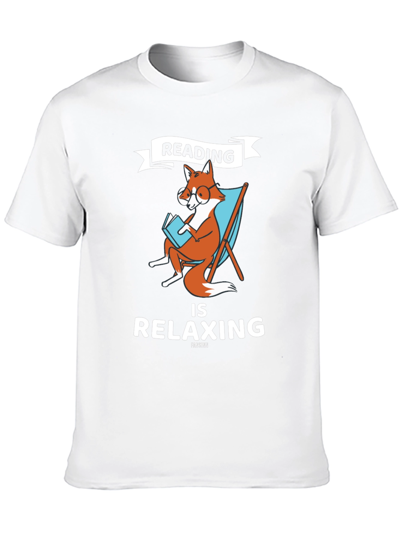 Reading Fox Graphic T-Shirt