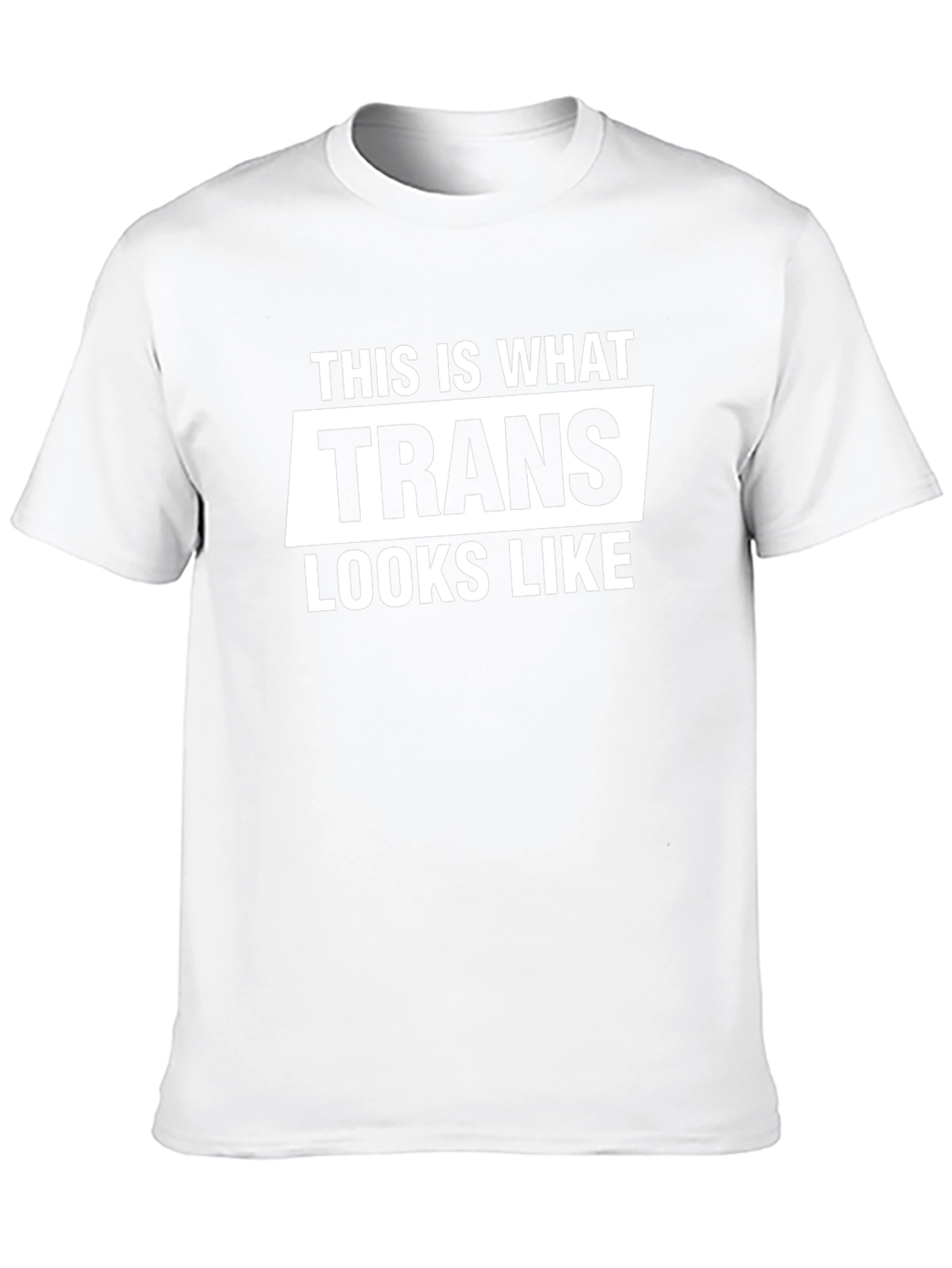 Trans Looks Like T-Shirt Black Unisex Fit