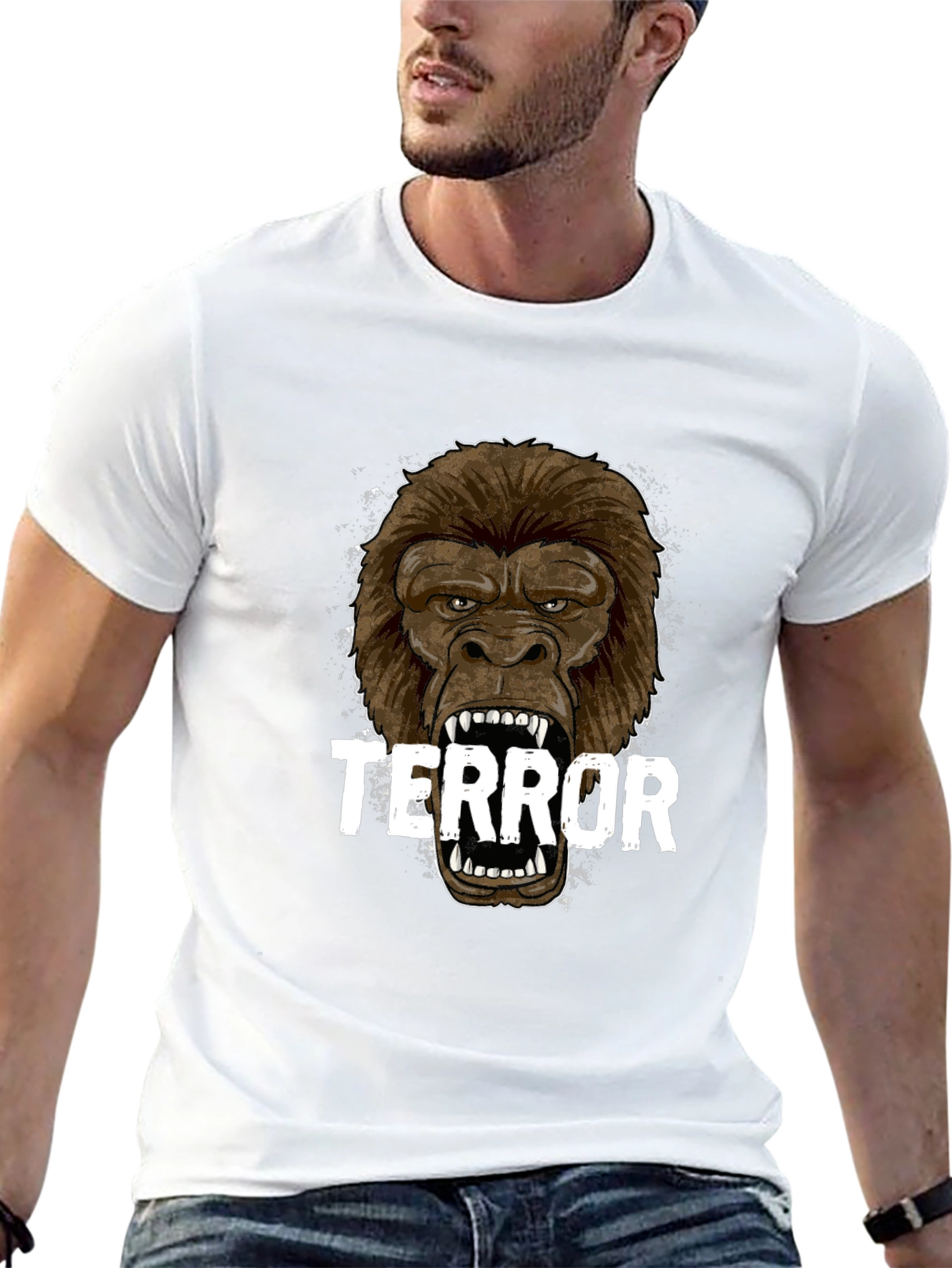 Terror Gorilla T-Shirt - Black