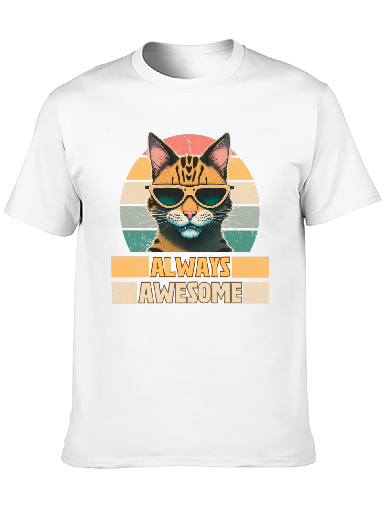 Always Awesome Cat T-Shirt - Unisex Style