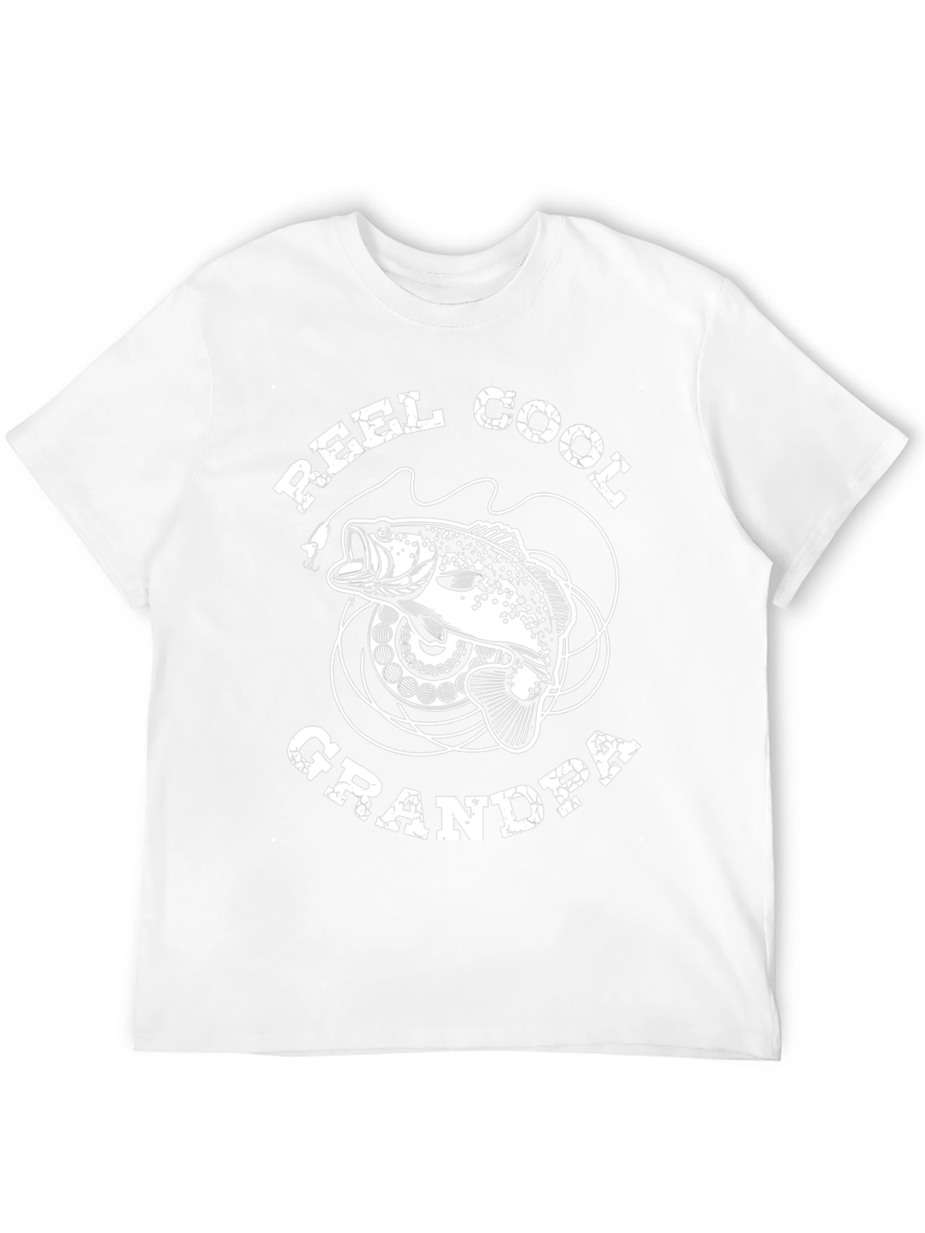 Reel Cool Grandpa Fishing T-Shirt