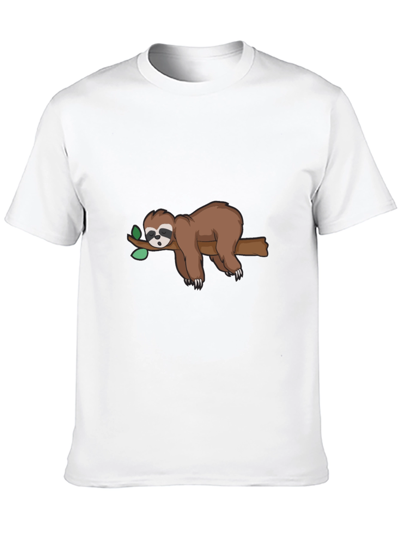 Sloth on Branch Graphic Tee - Relaxed Fit