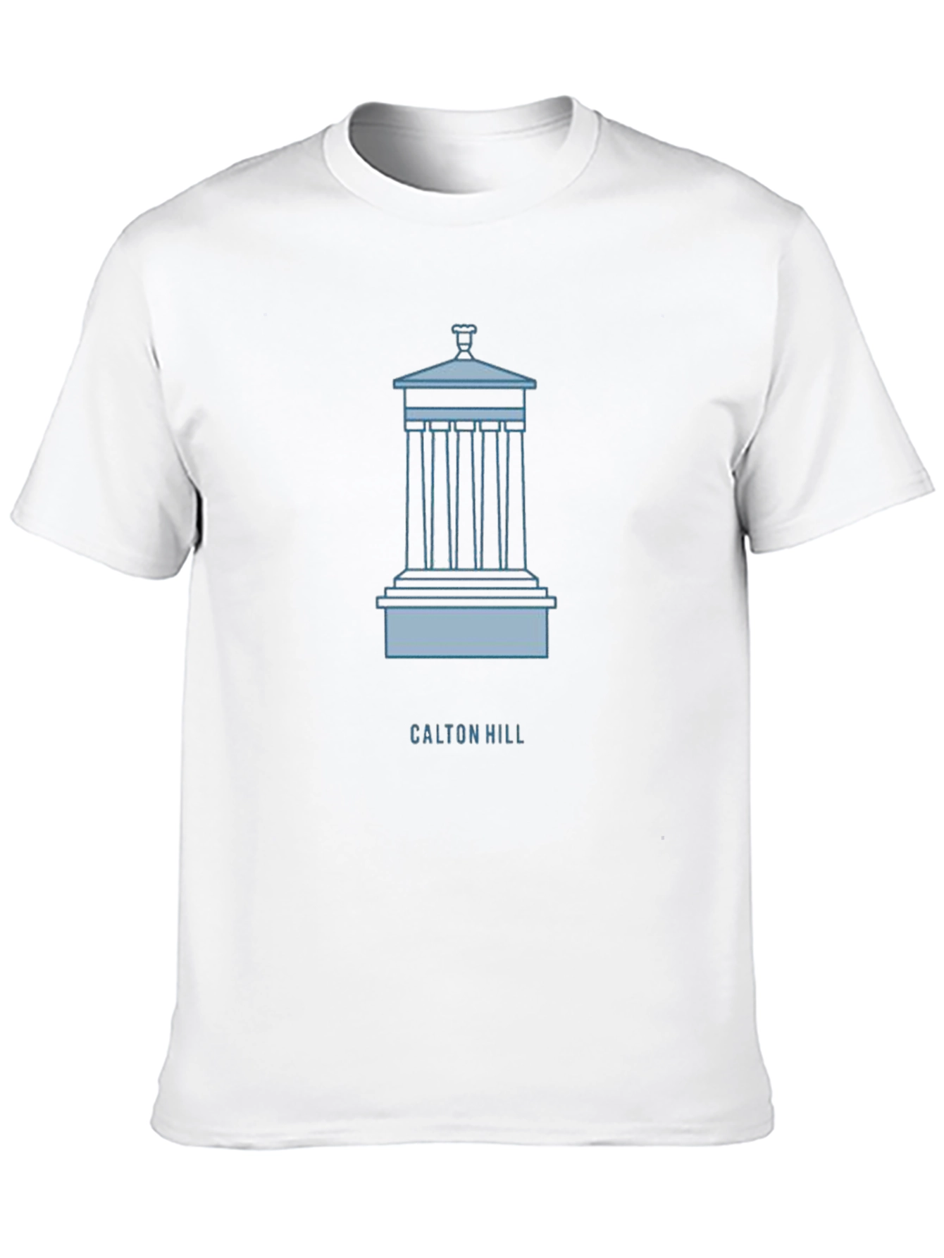 Calton Hill Monument Graphic Tee - Classic Style