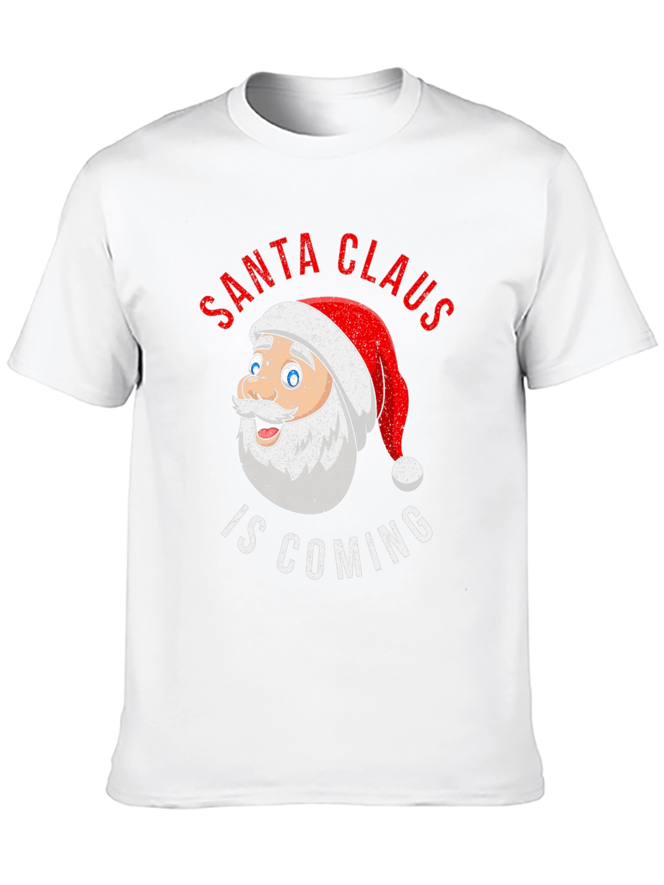 Santa Claus is Coming Christmas T-Shirt