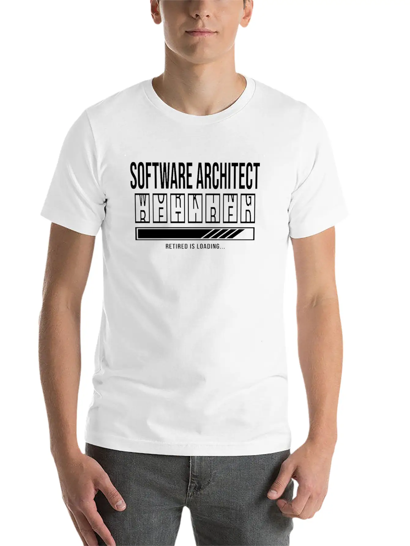 Retirement - Retired Software-Architect Lightweight Cotton T-Shirt – Daily Comfort Graphic Shirt