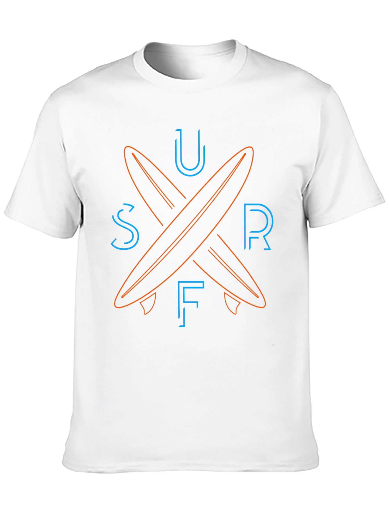 Surfboard Graphic Tee - Black
