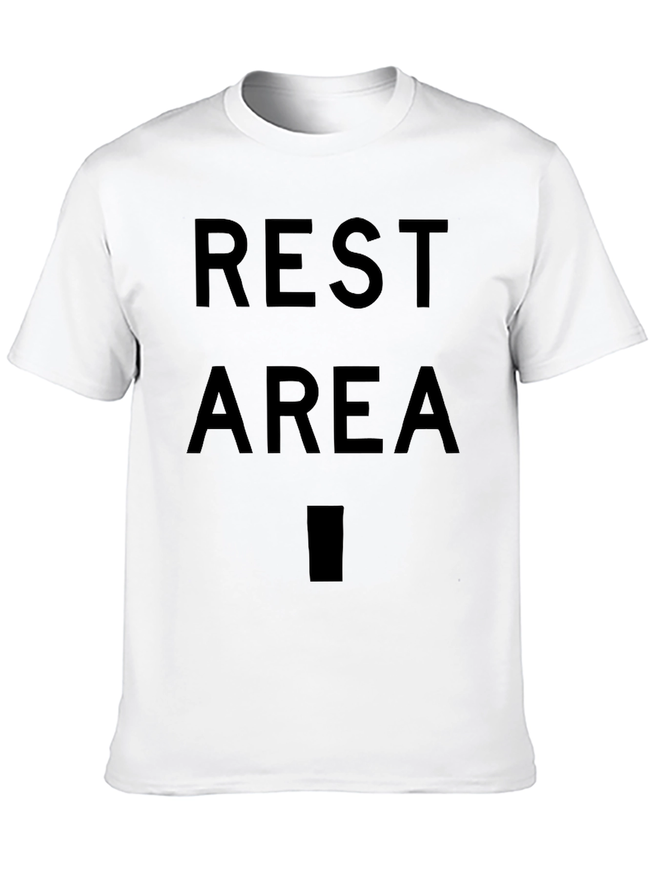 Rest Area Graphic T-Shirt - Novelty Tee