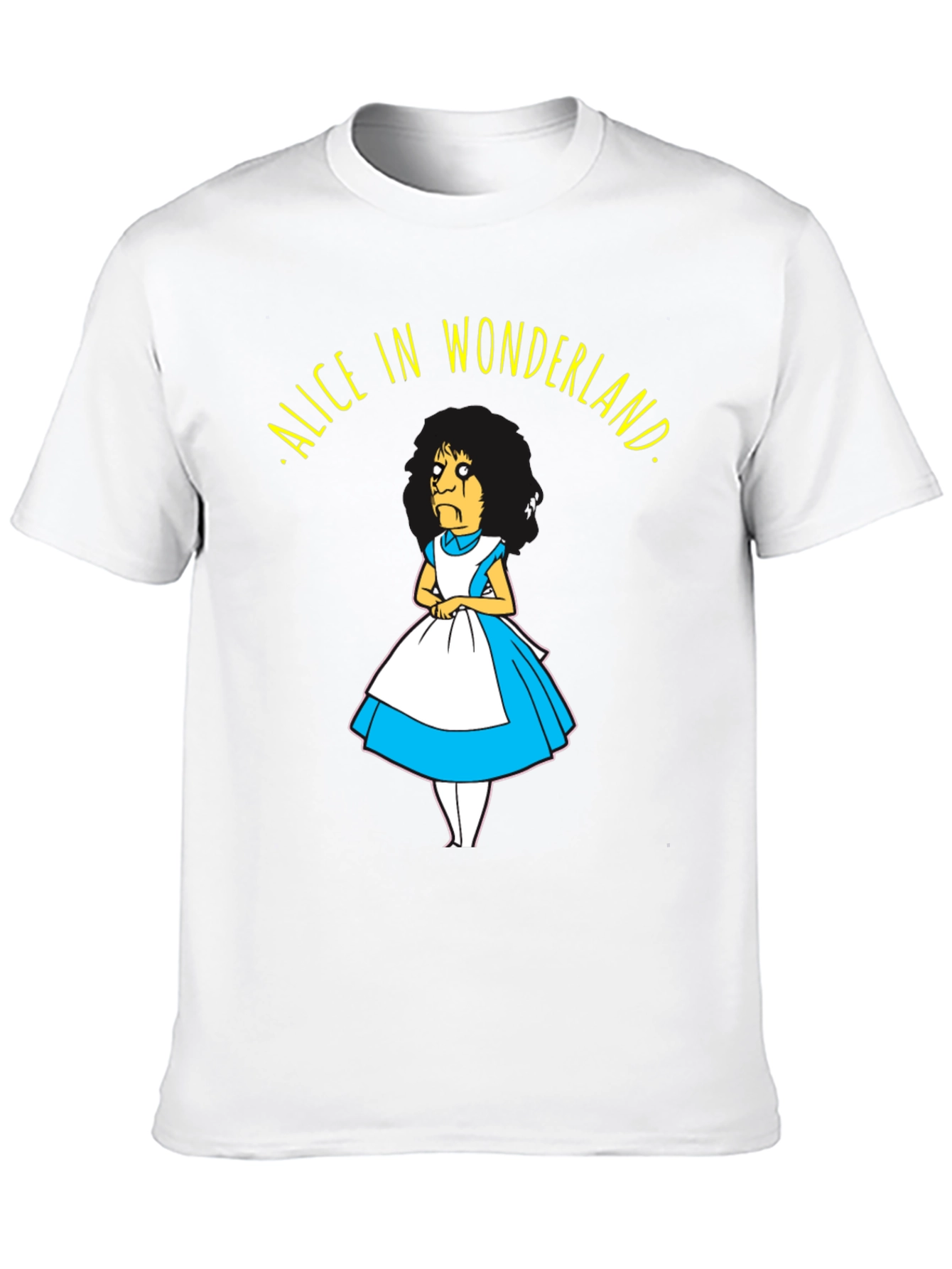 Alice in Wonderland Funny Graphic T-Shirt