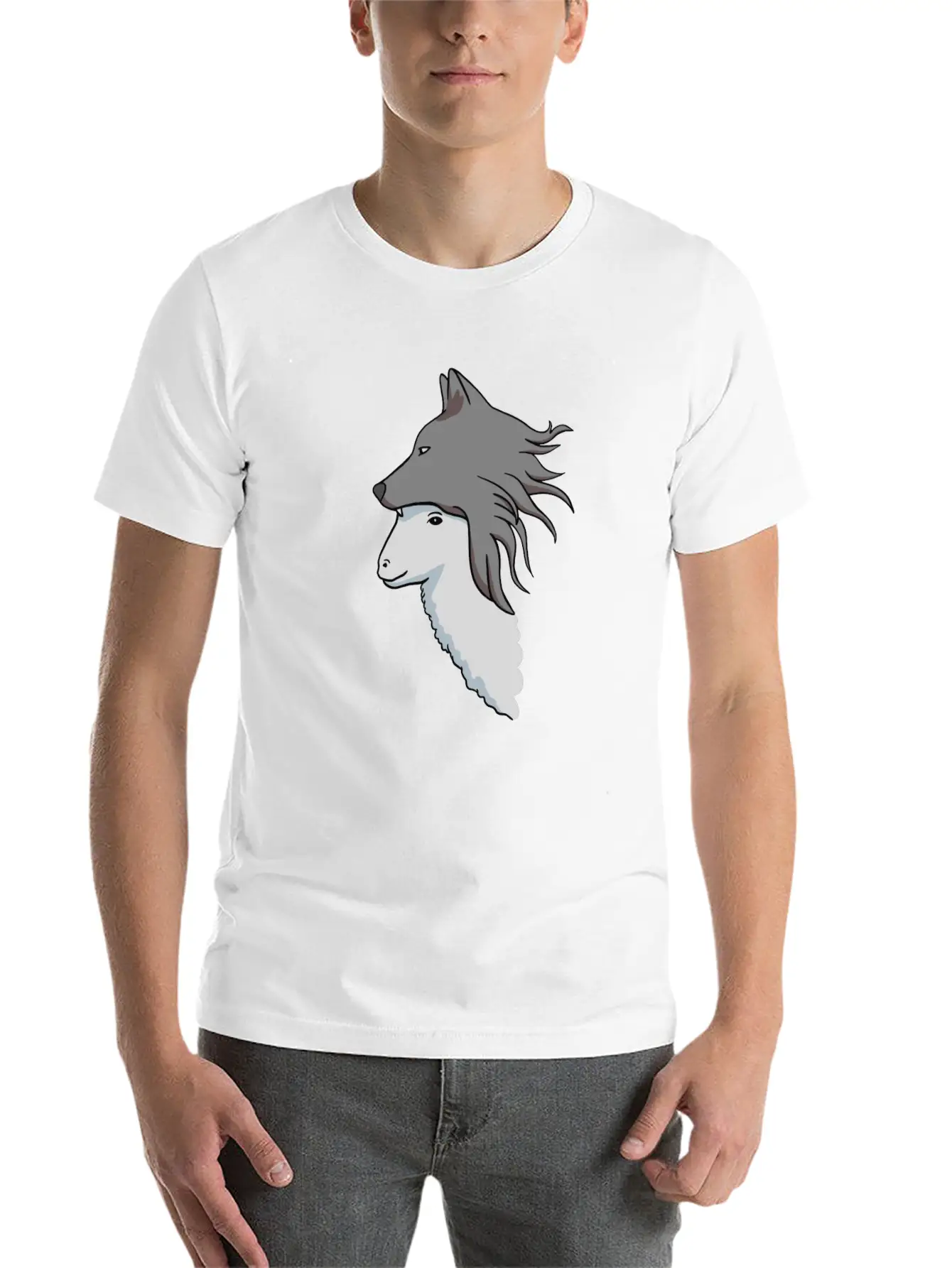 Sheep In Wolf Skin Lightweight Cotton T-Shirt – Daily Comfort Graphic Shirt