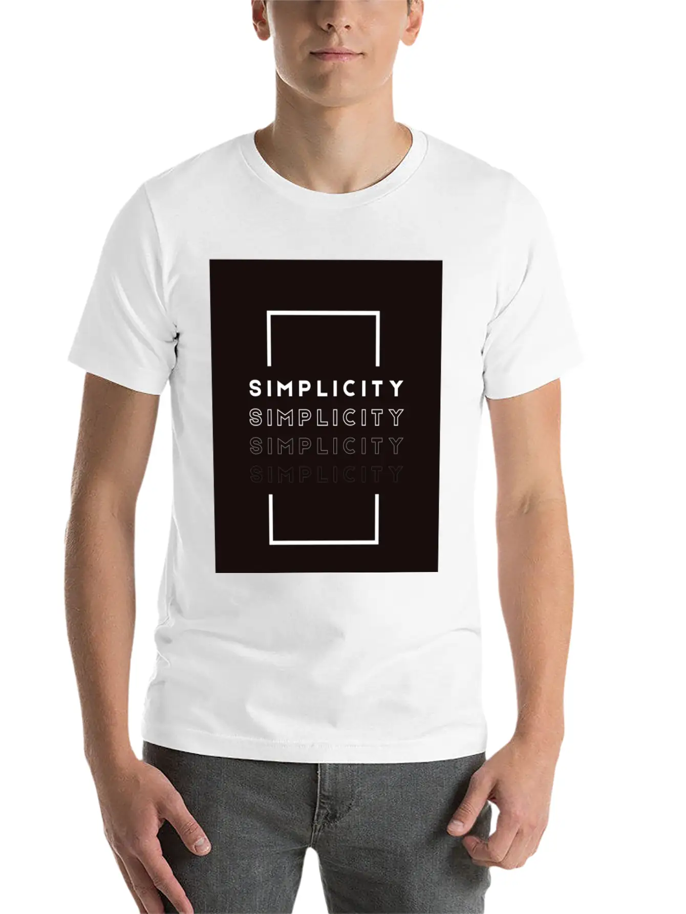 Simplicity Lightweight Cotton T-Shirt – Daily Comfort Graphic Shirt