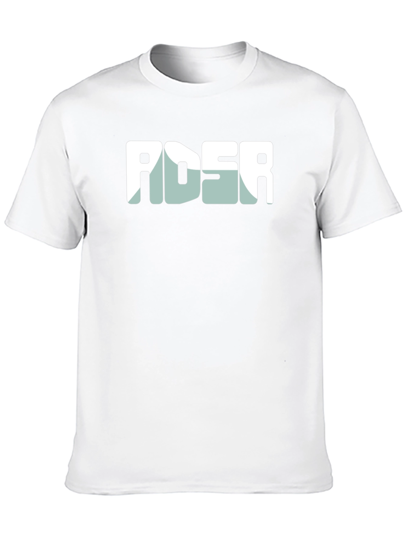 ADSR Graphic Tee - Modern Black Cotton Blend T-Shirt