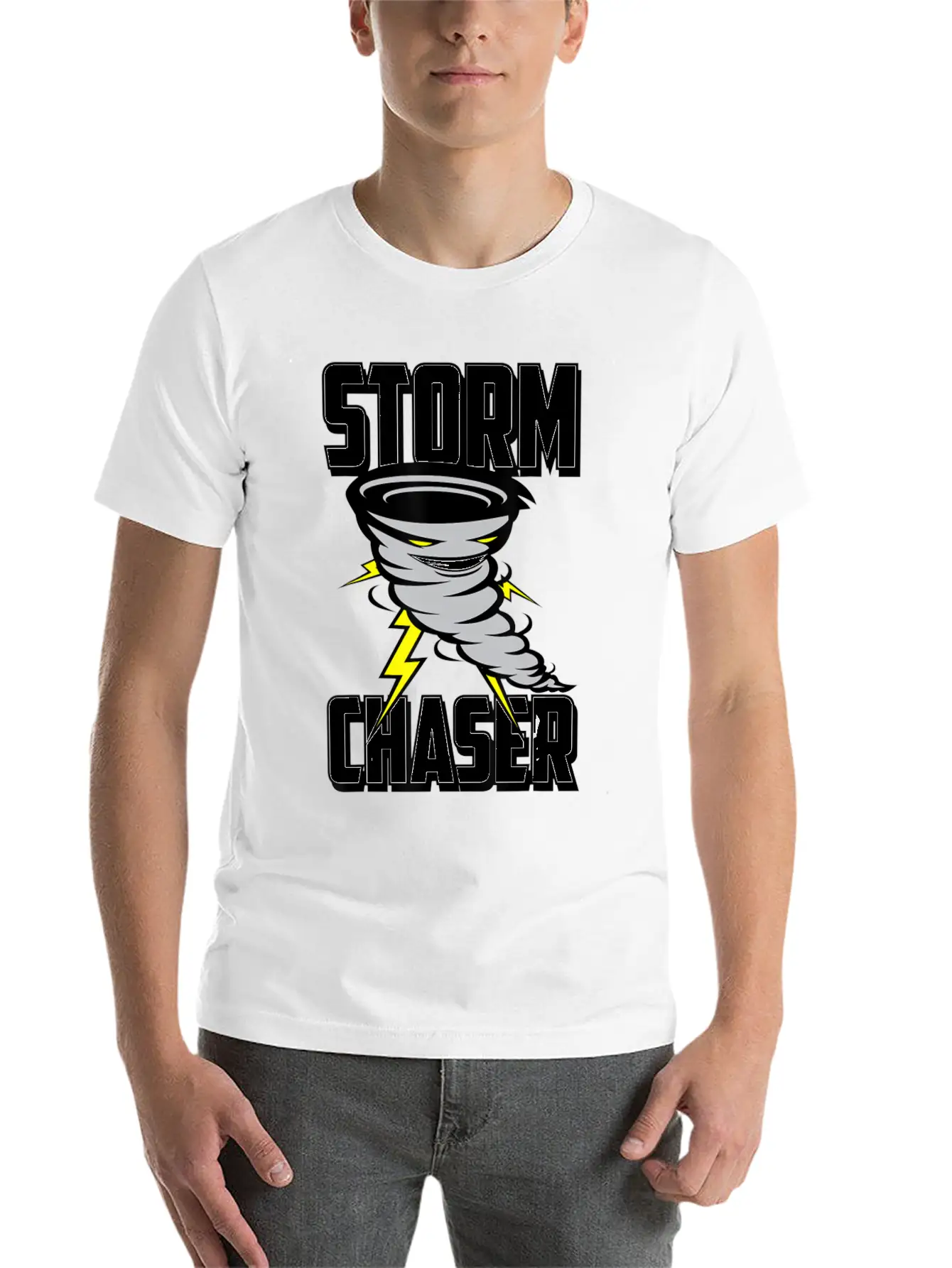 Storm Chaser Shirt Tornado Lightweight Cotton T-Shirt – Daily Comfort Graphic Shirt