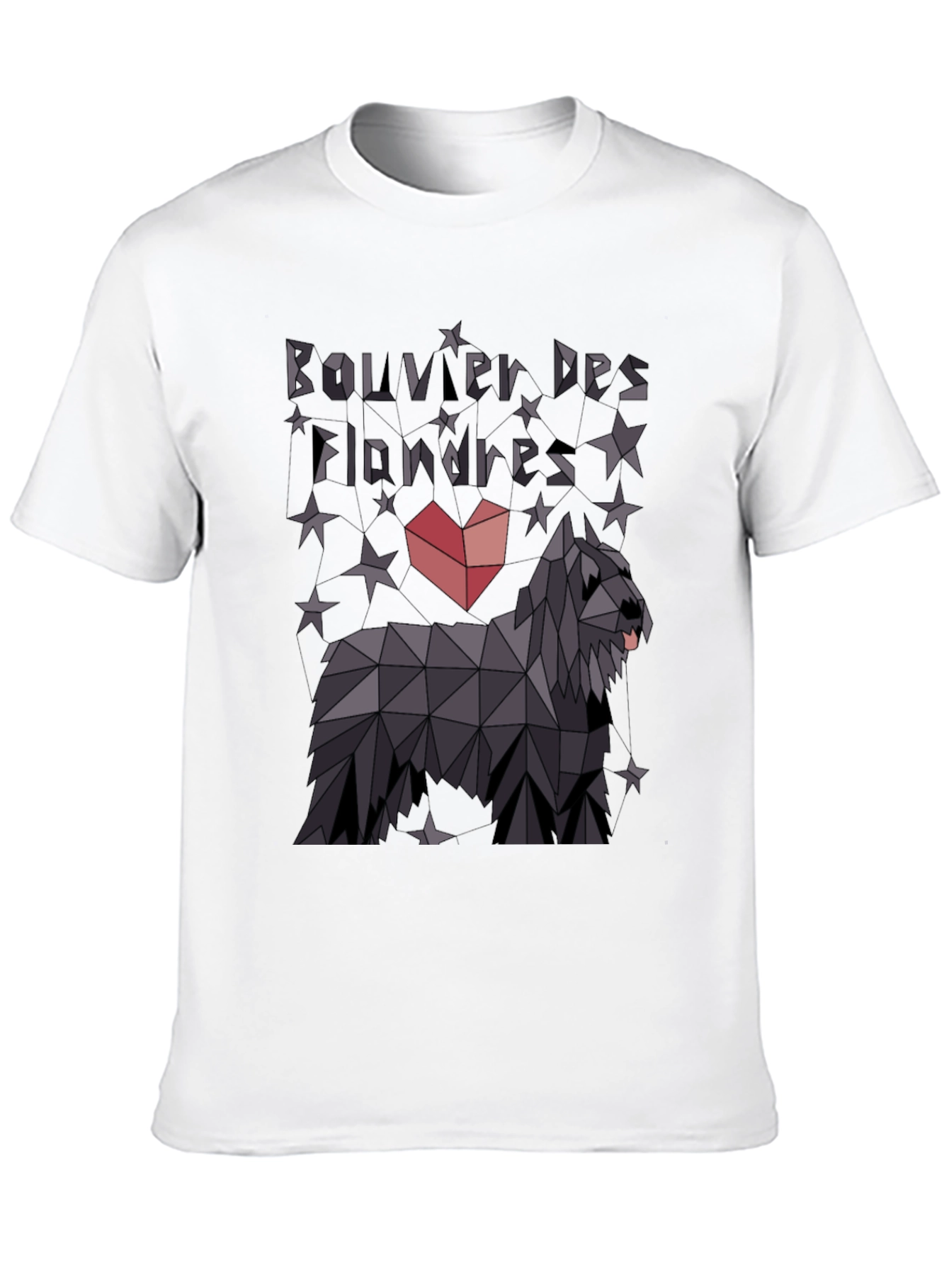 Bouvier Des Flandres Dog Graphic Tee