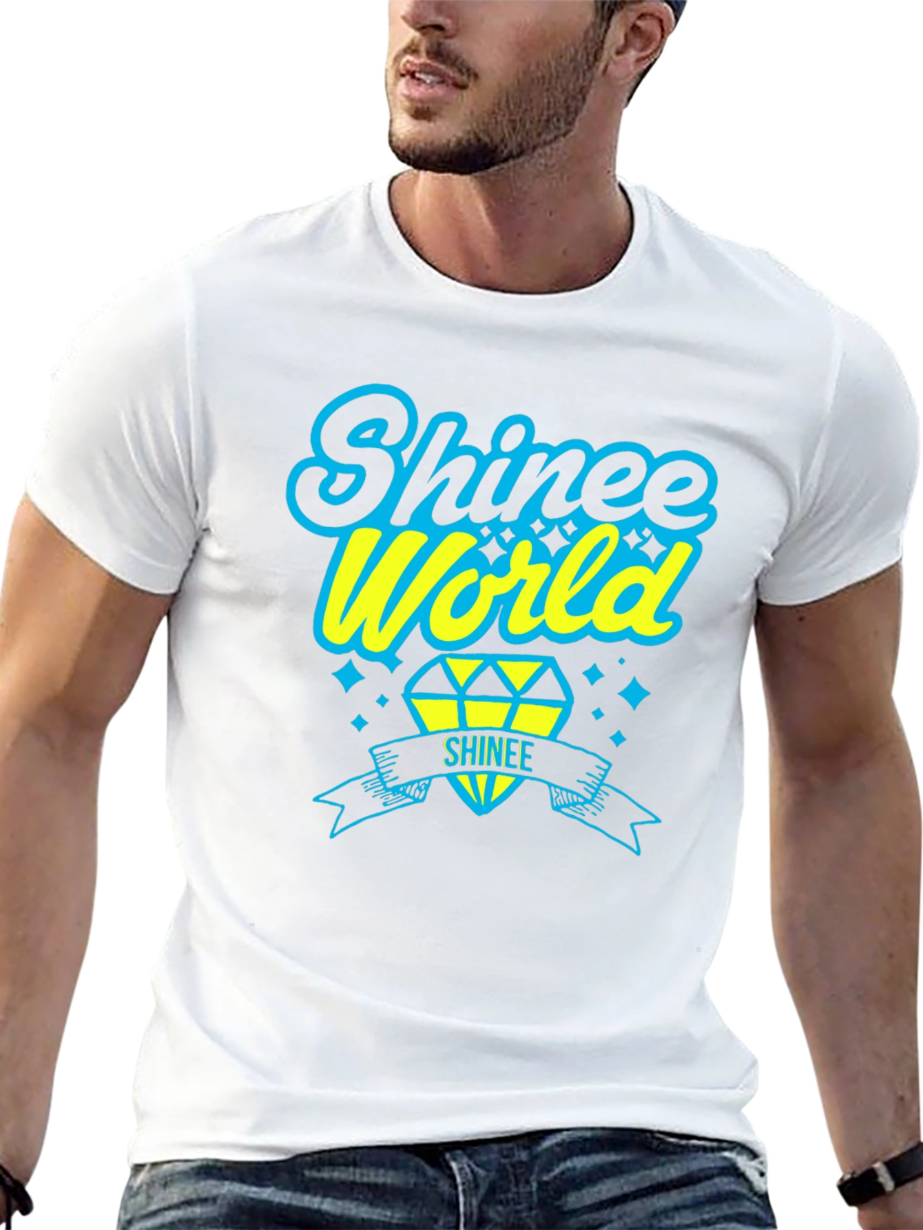Shinee World Graphic T-Shirt - Kpop Merchandise