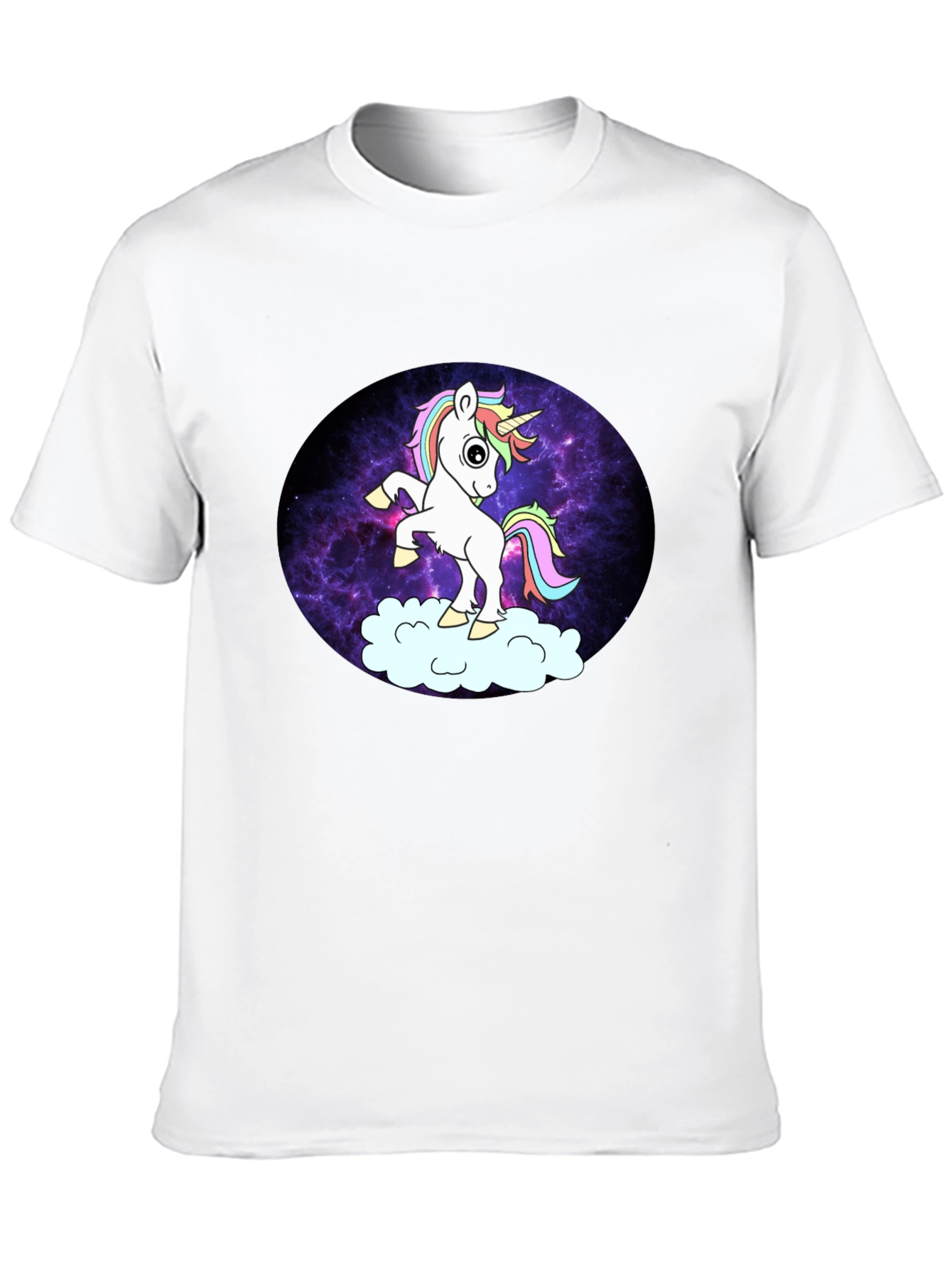 Unicorn Galaxy Graphic T-Shirt