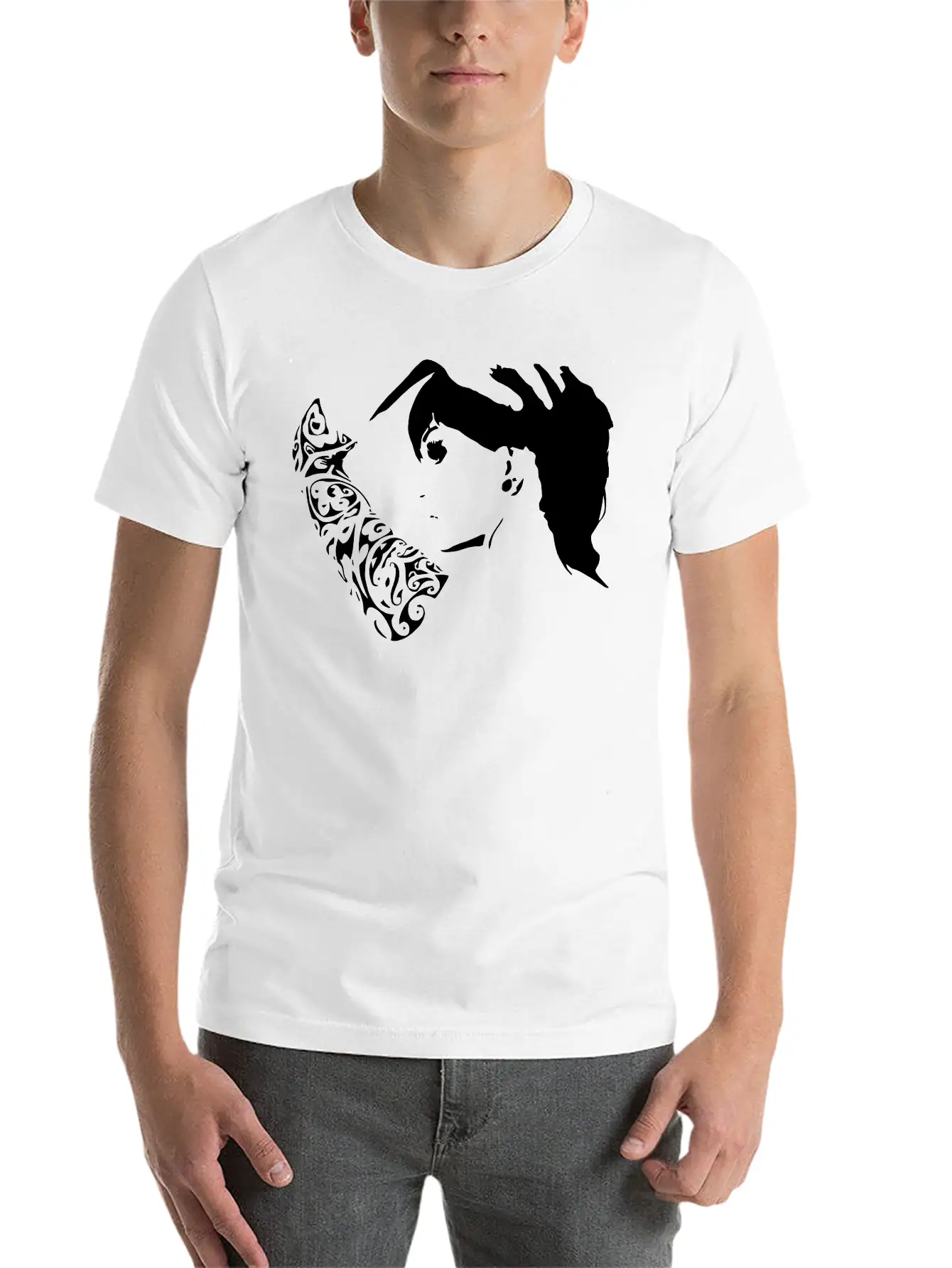 Tattoo Sleeve Lightweight Cotton T-Shirt – Daily Comfort Graphic Shirt