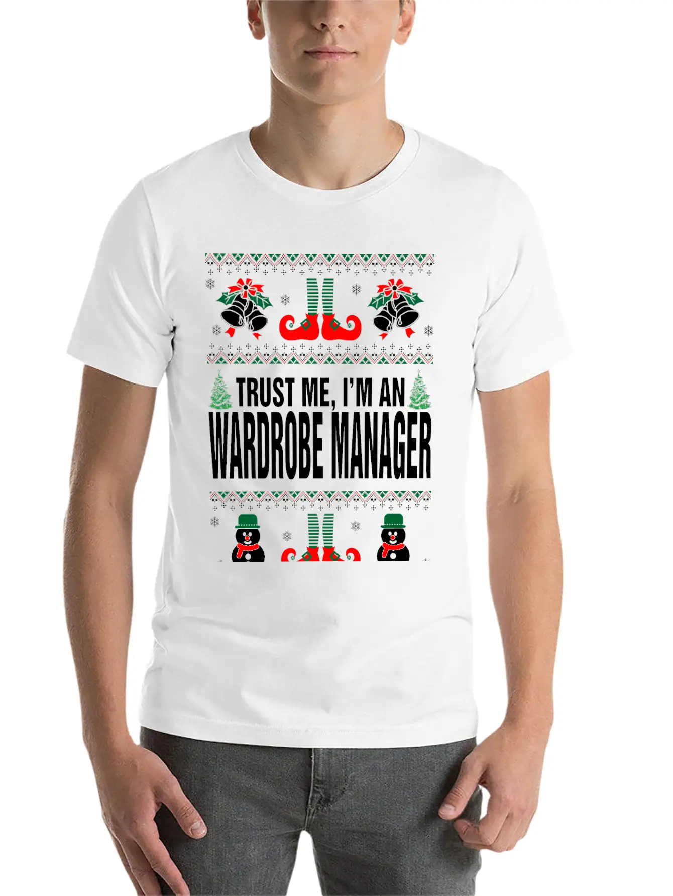 Trust Me, I'M An Wardrobe Manager Lightweight Cotton T-Shirt – Daily Comfort Graphic Shirt