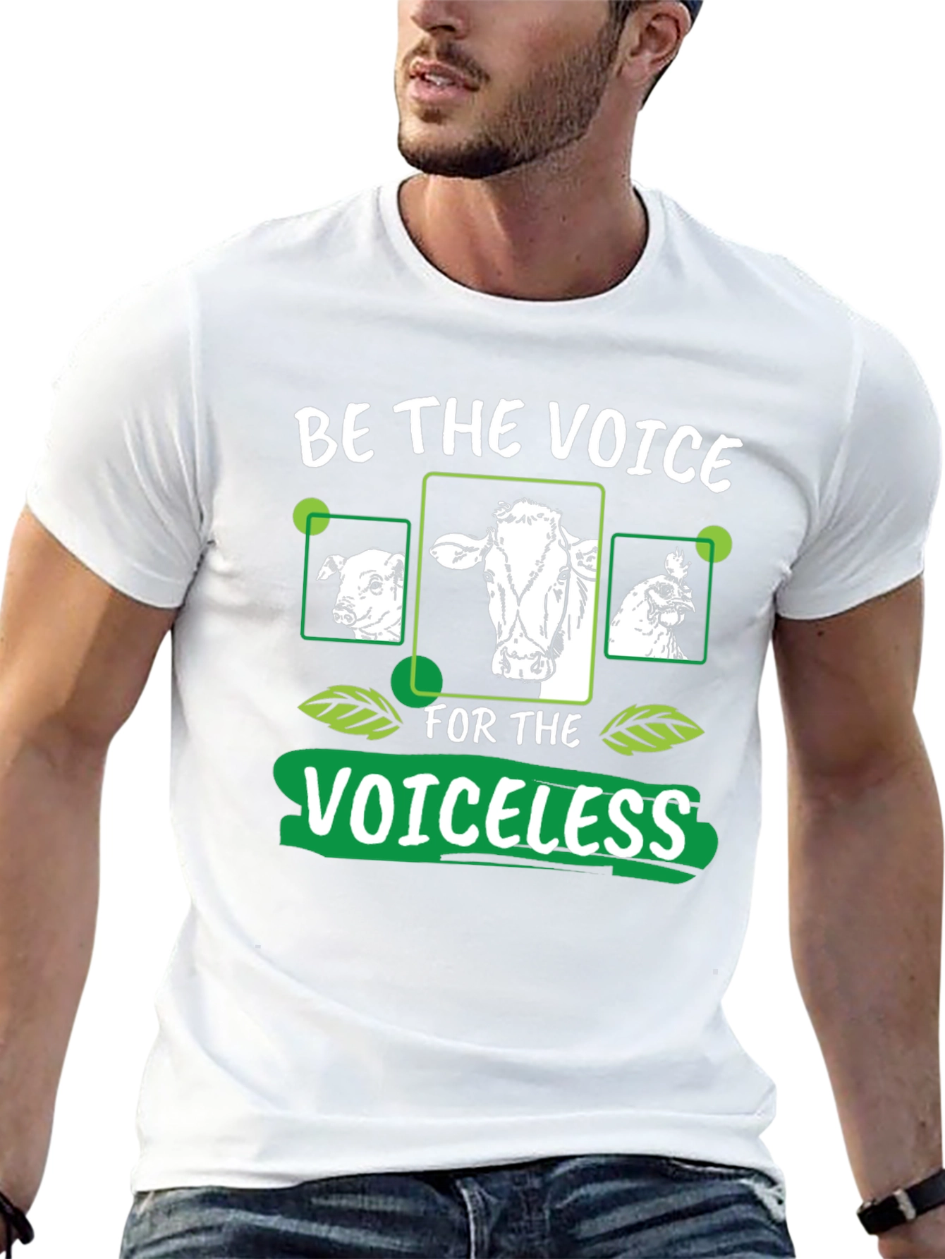 Vegan Be the Voice Graphic Tee