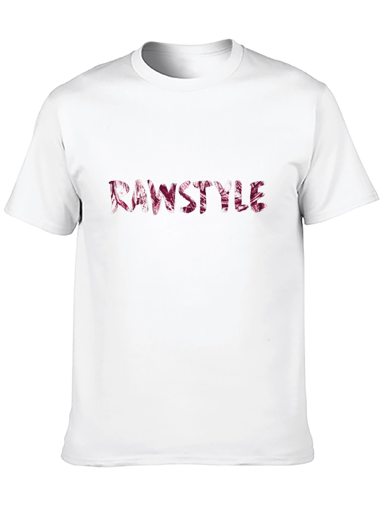Rawstyle Graphic T-Shirt - Black Crew Neck