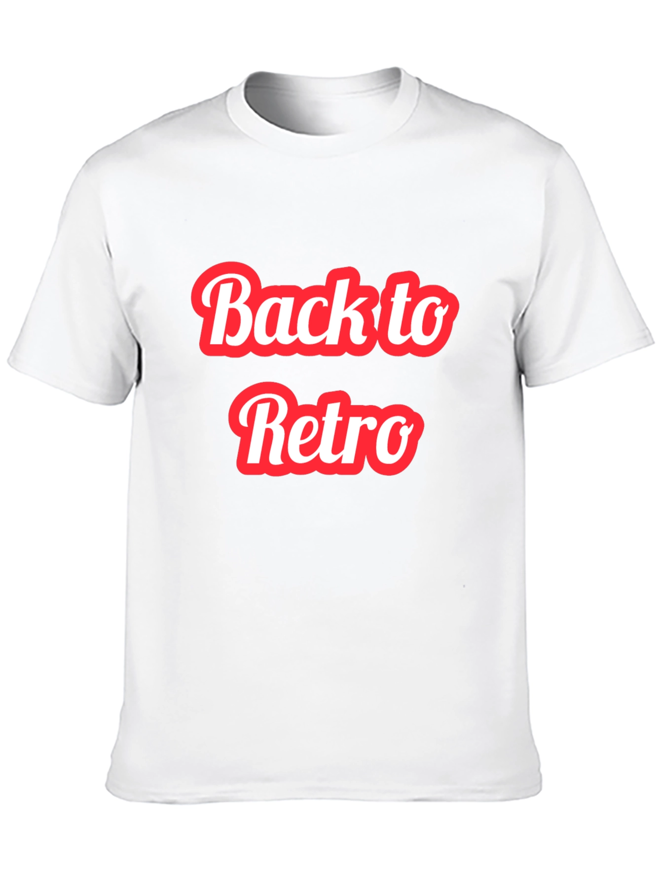Back to Retro Graphic T-Shirt - Black