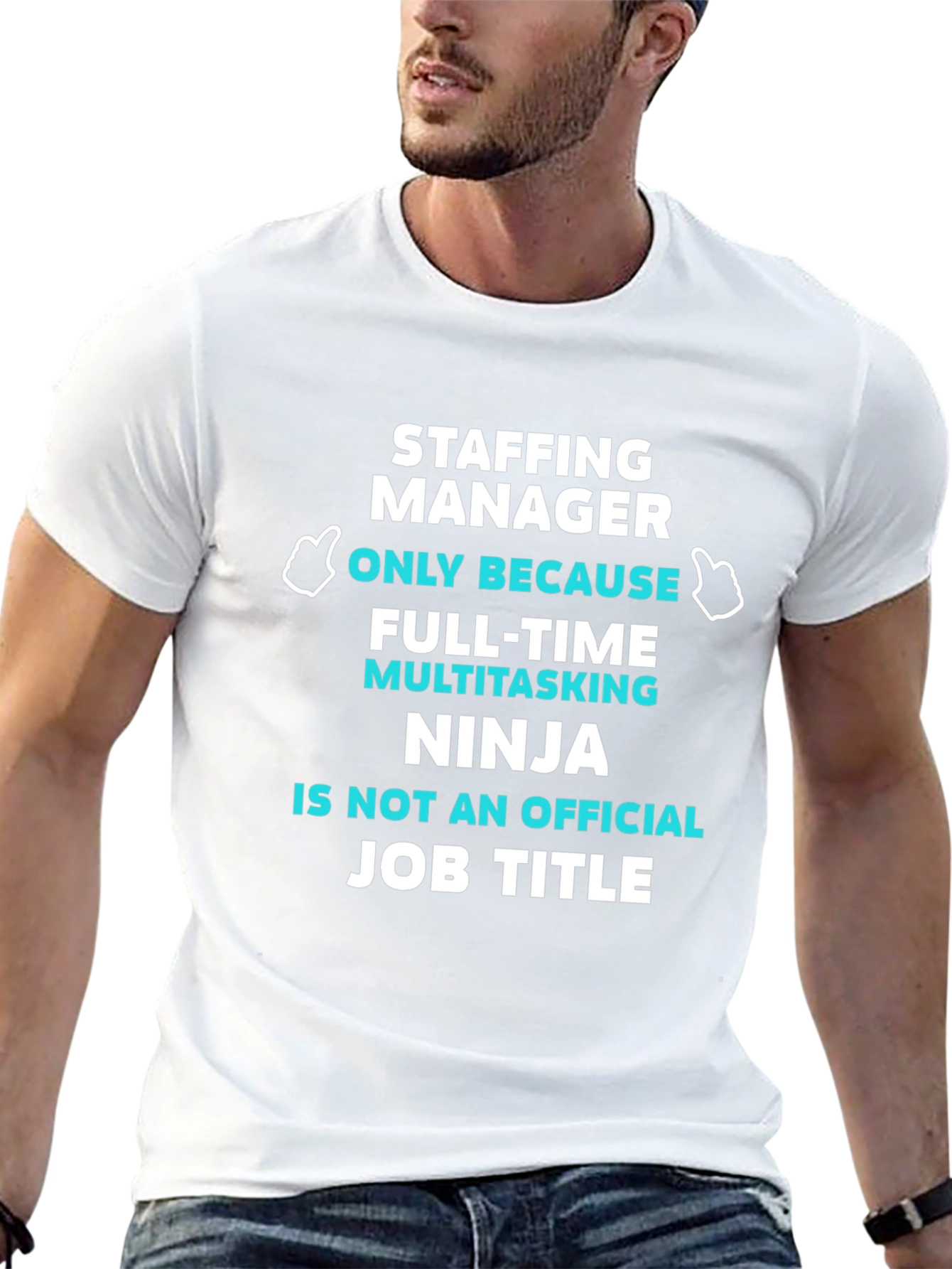 Staffing Manager T-Shirt - Multitasking Ninja