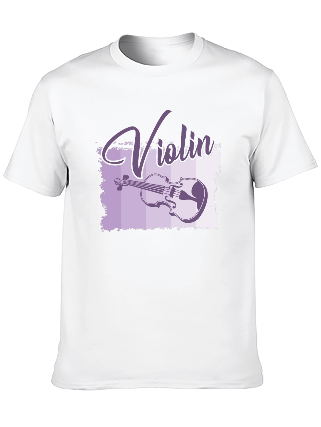 Violin Graphic Black T-Shirt