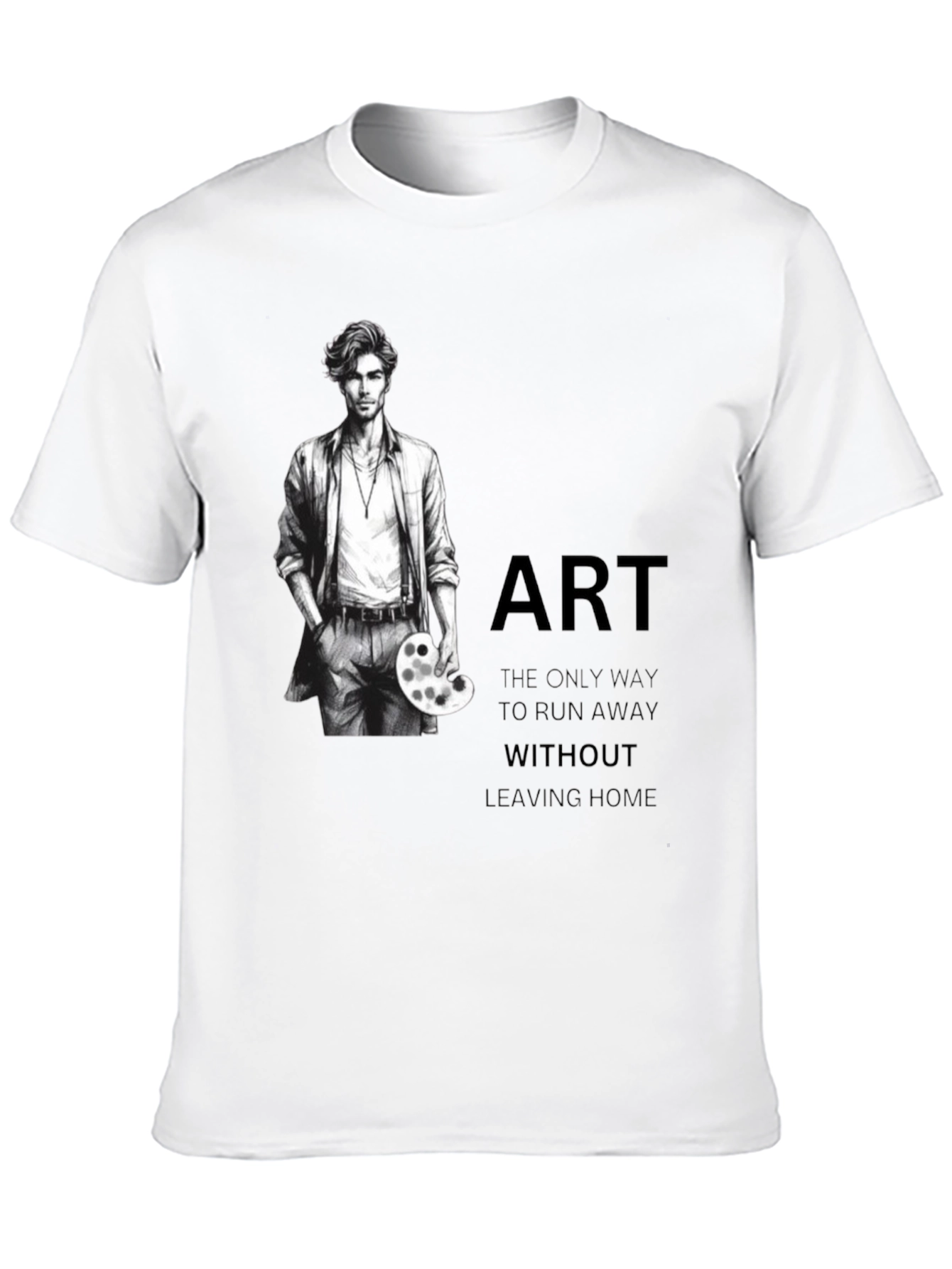 Artist Graphic T-Shirt - Creative Expression