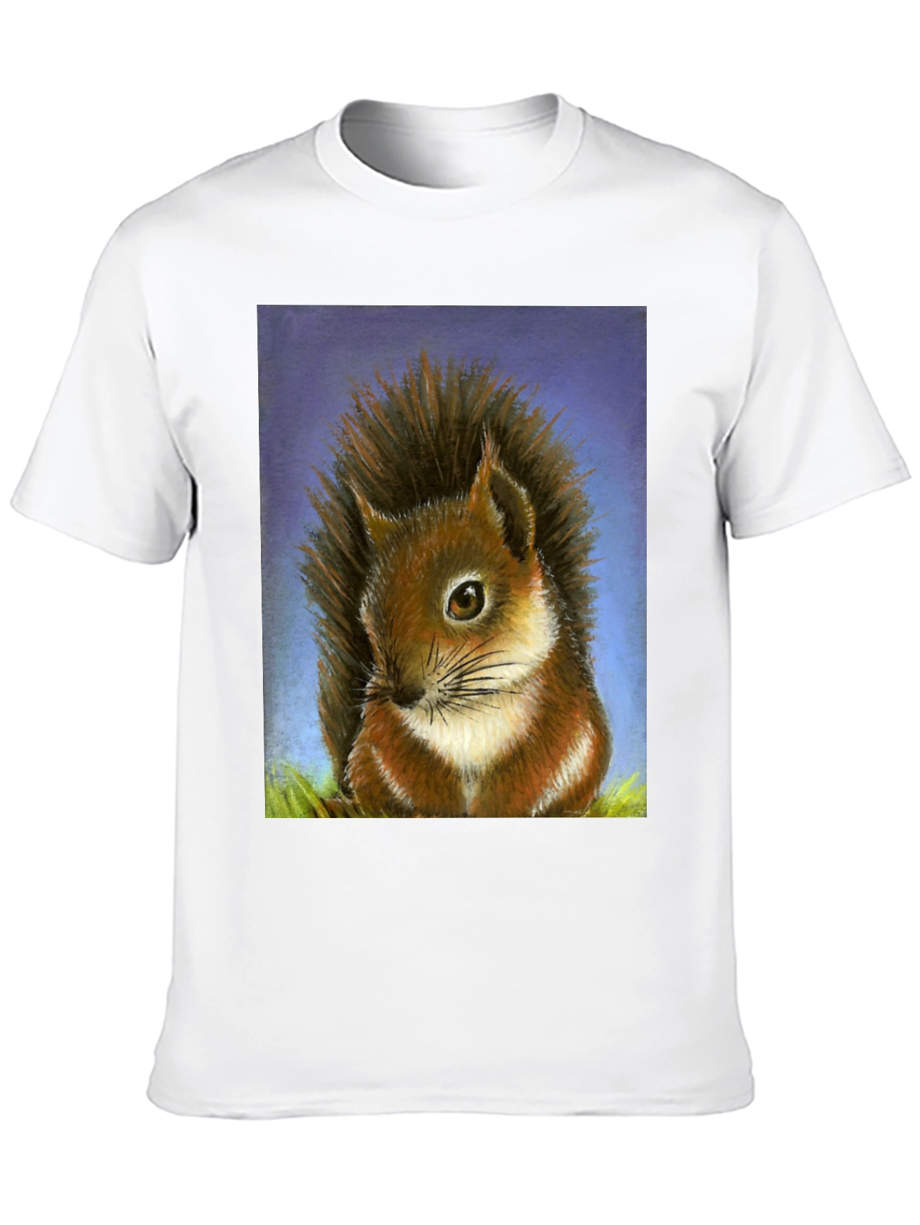 Squirrel Graphic T-Shirt - Unique Animal Art Tee