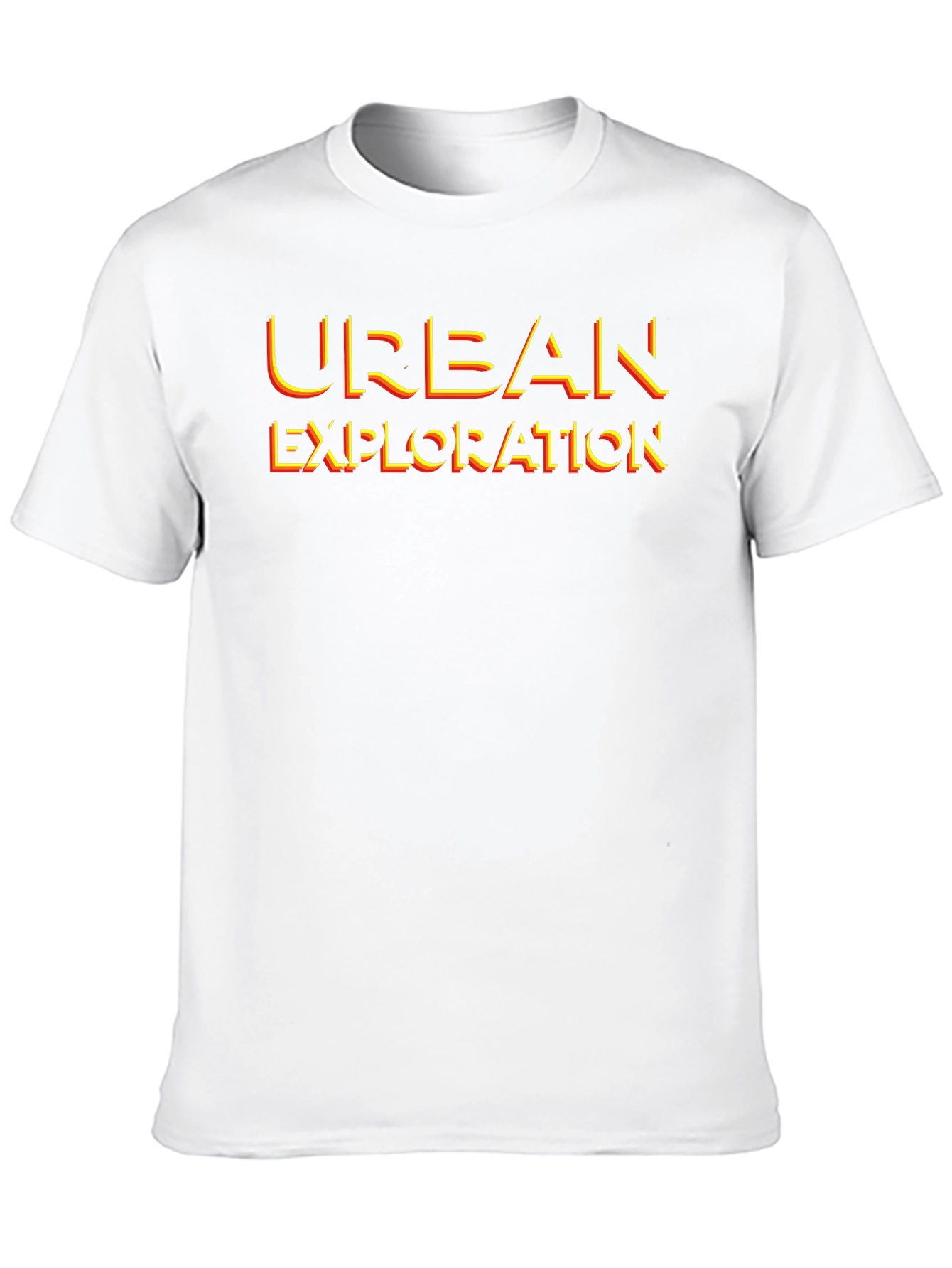 Urban Exploration Graphic Tee - Black