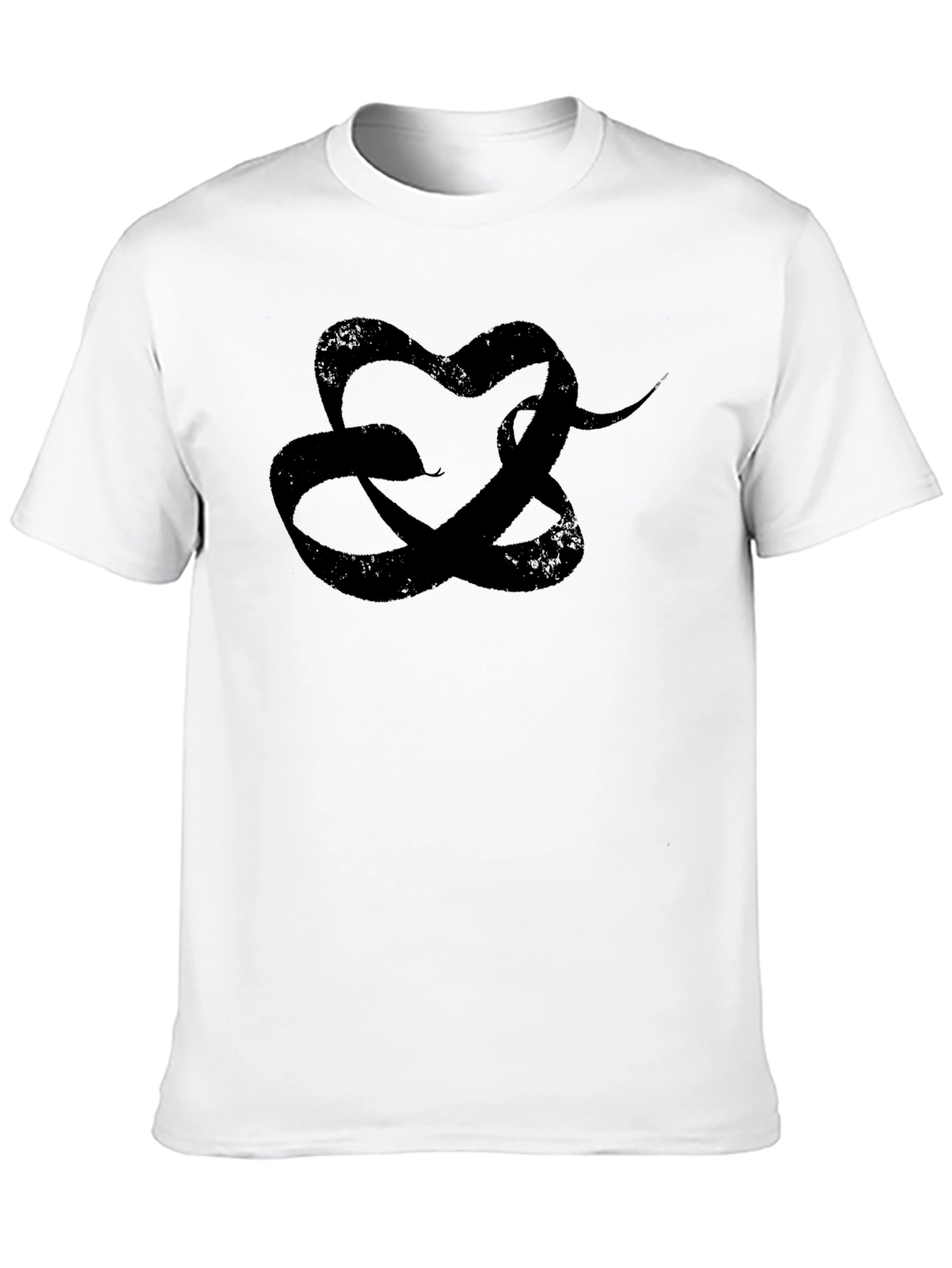 Snake Heart T-Shirt - Stylish Graphic Tee