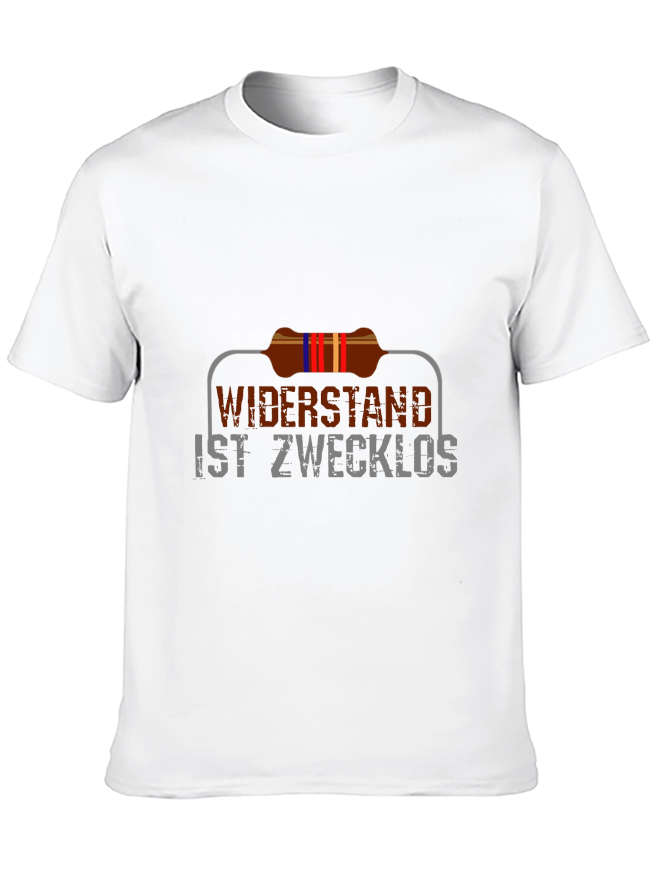 Widerstand Ist Zwecklos T-Shirt - Funny Resistance