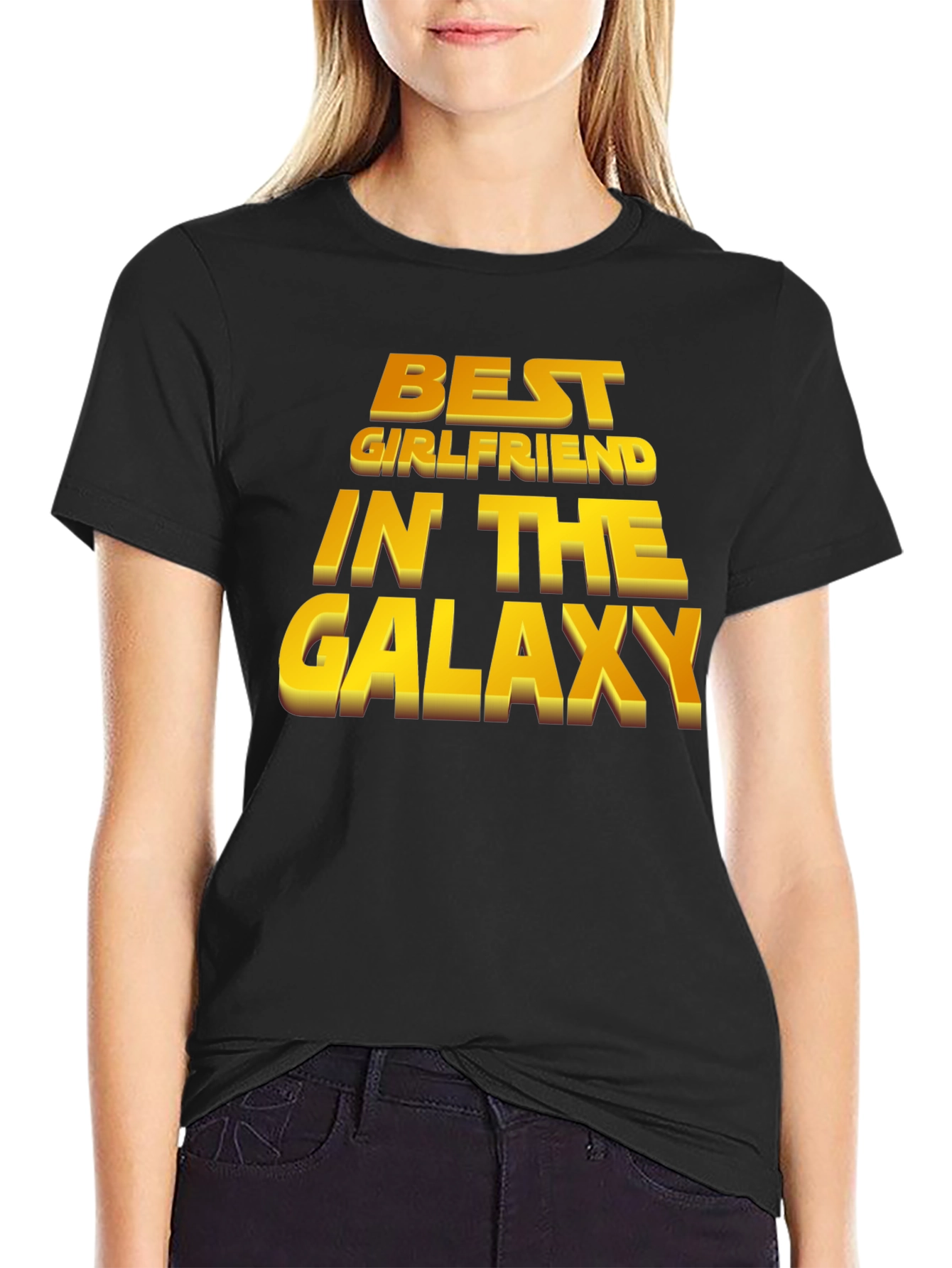 Best Girlfriend in the Galaxy Graphic Tee