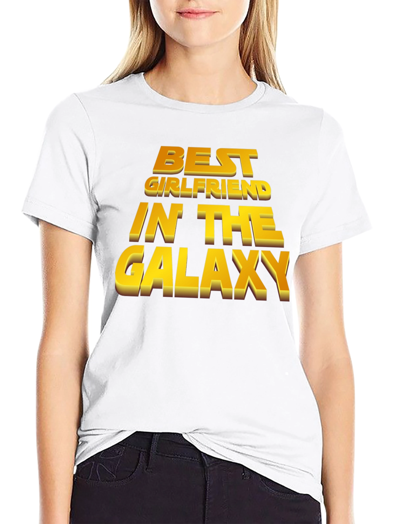 Best Girlfriend in the Galaxy Graphic Tee