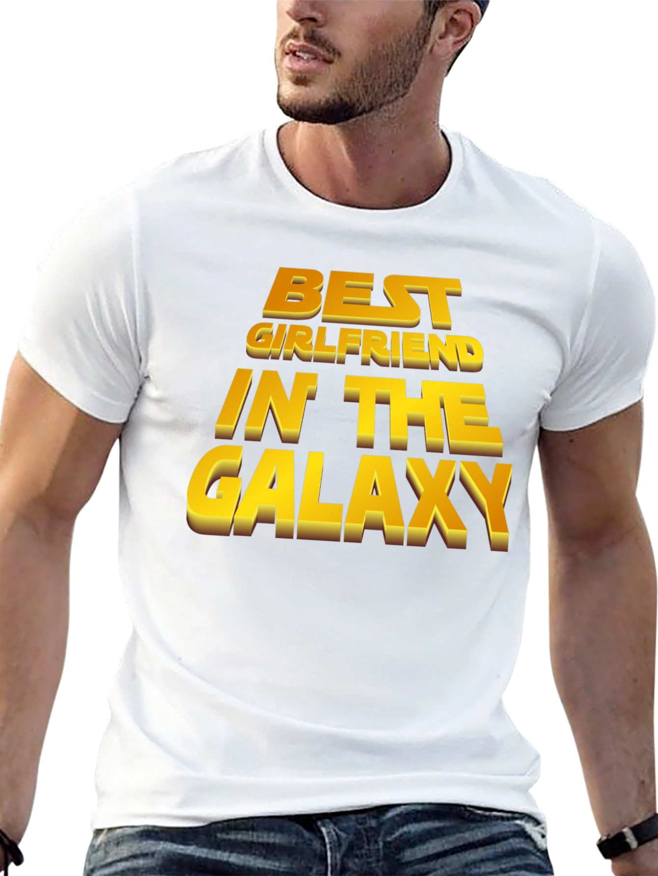Best Girlfriend in the Galaxy Graphic Tee