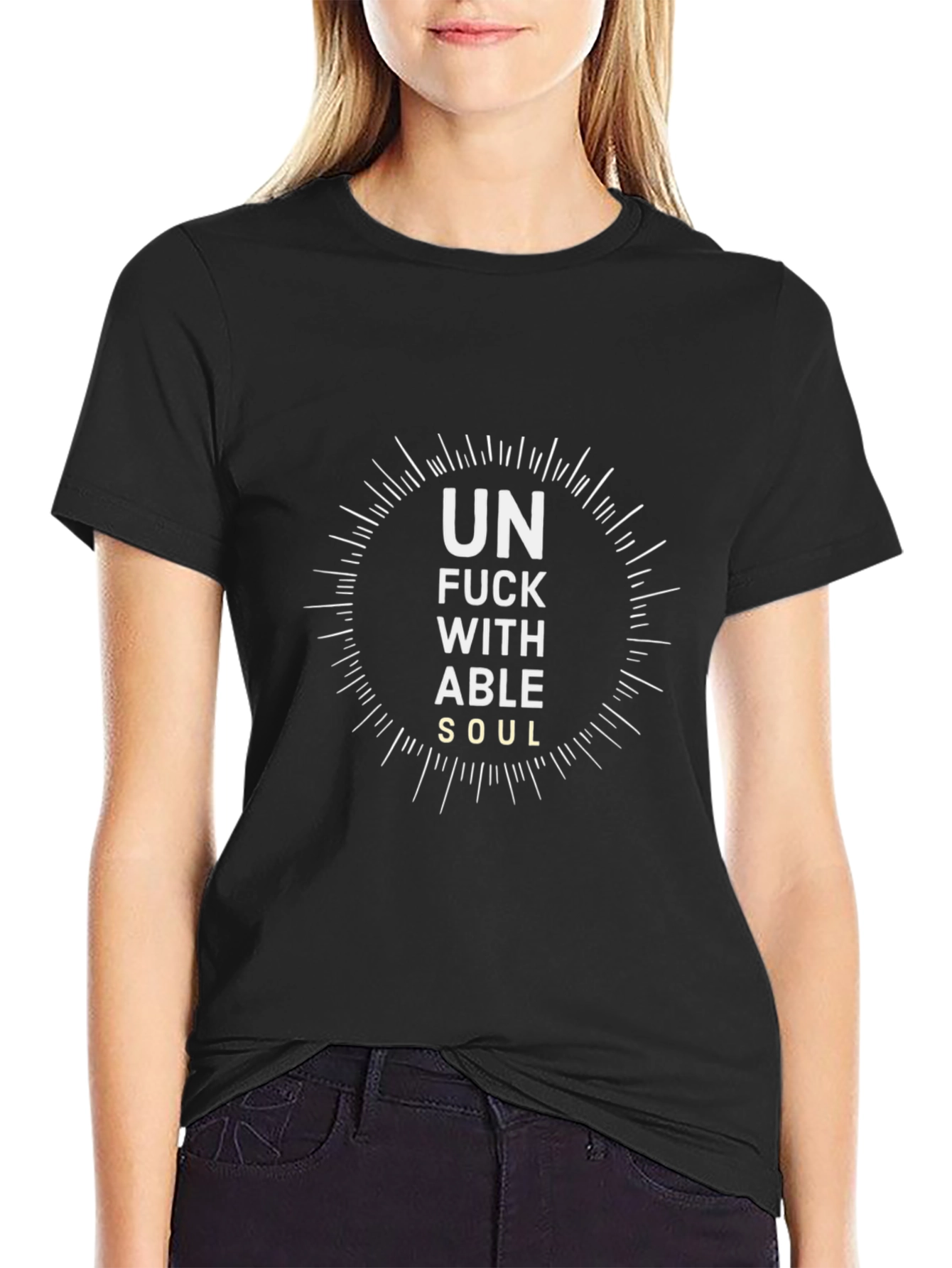 Unf***withable Soul Black Graphic Tee
