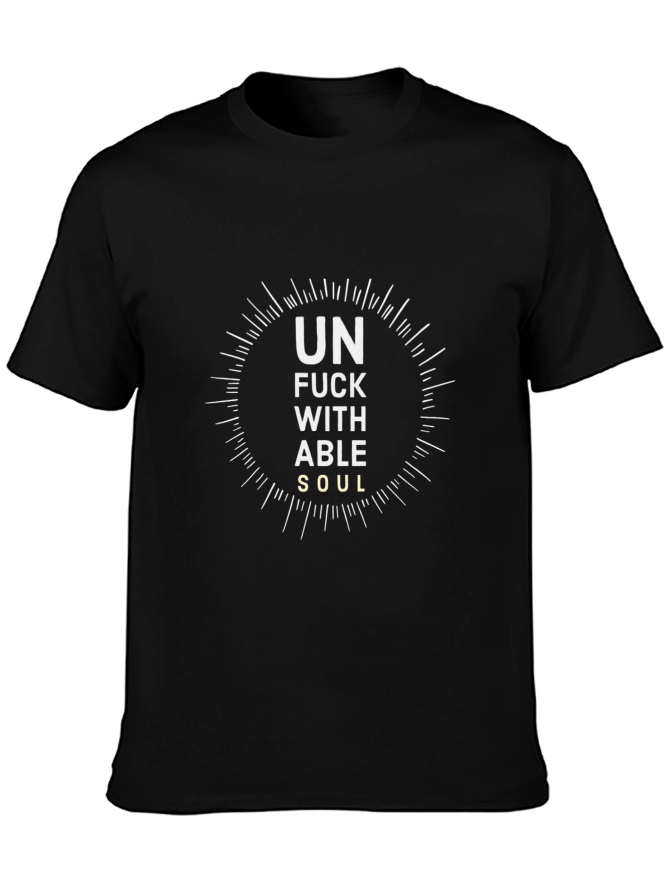 Unf***withable Soul Black Graphic Tee