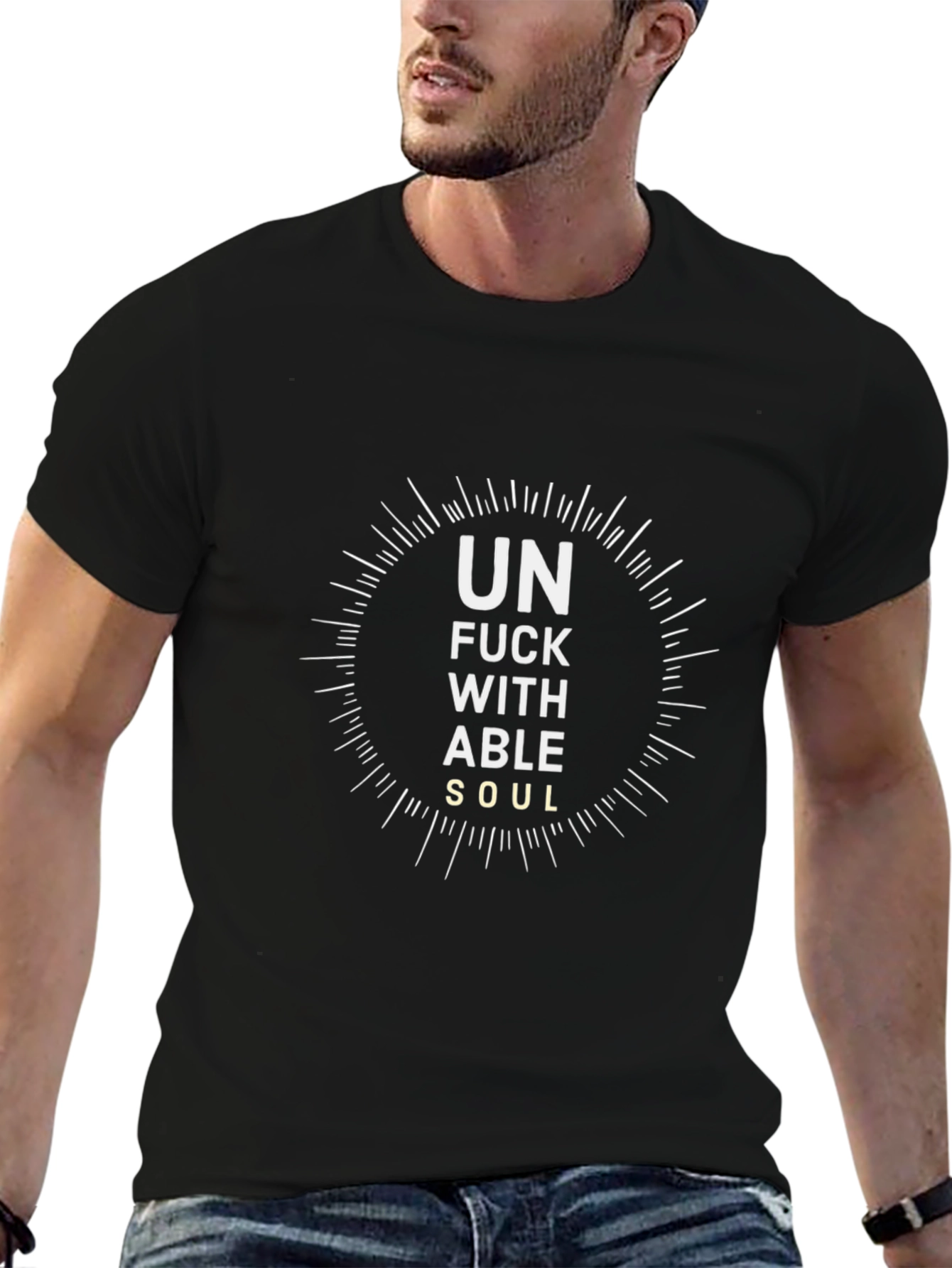 Unf***withable Soul Black Graphic Tee
