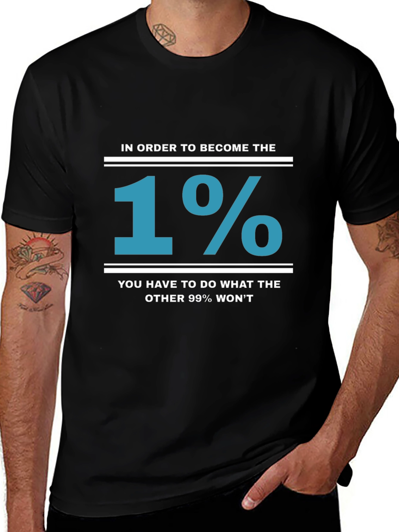 1% T-Shirt: Achieve the Extraordinary