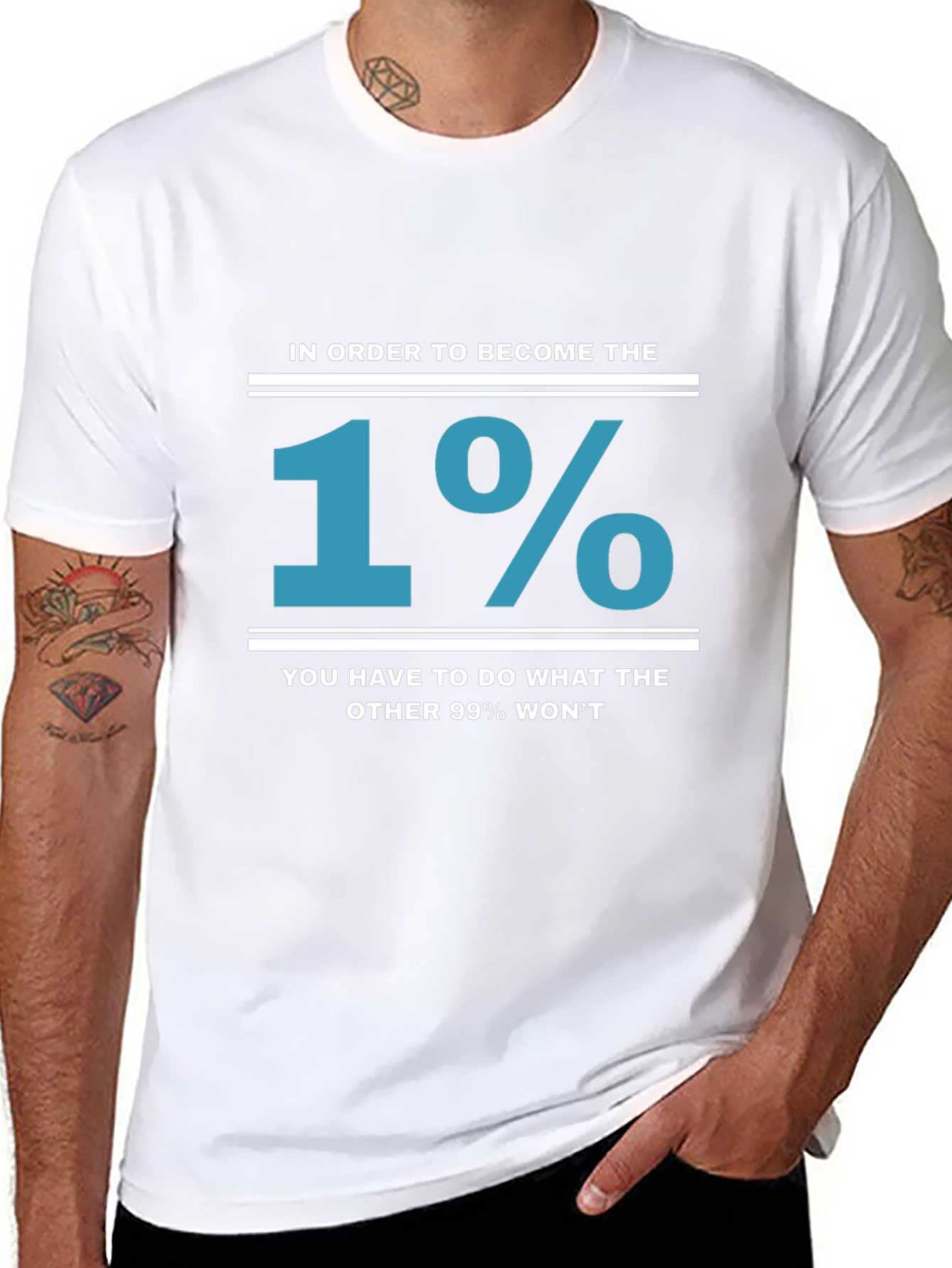 1% T-Shirt: Achieve the Extraordinary