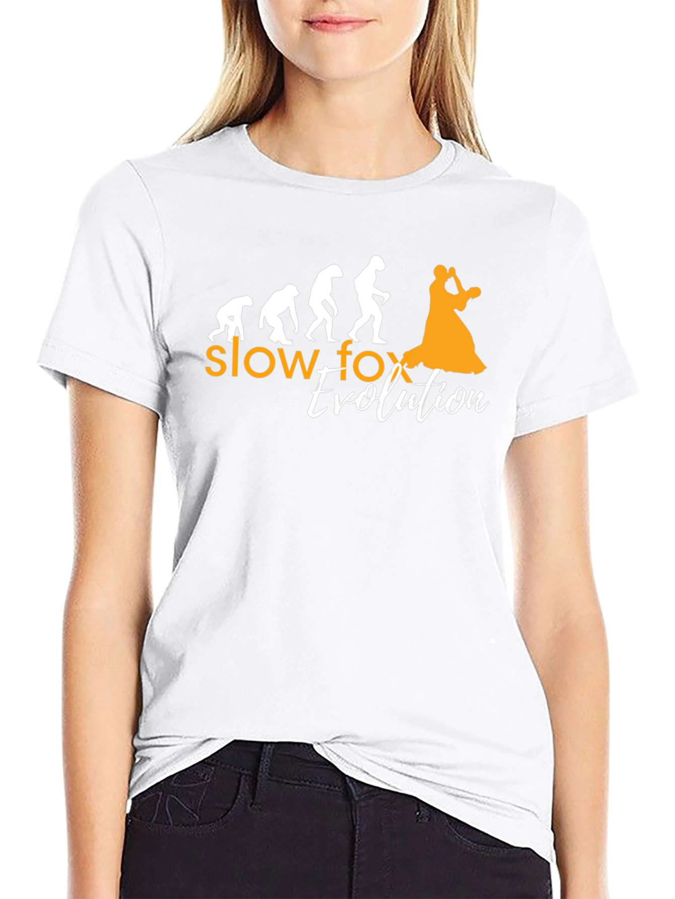 Slow Fox Evolution Dance T-Shirt - Funny Ballroom Tee