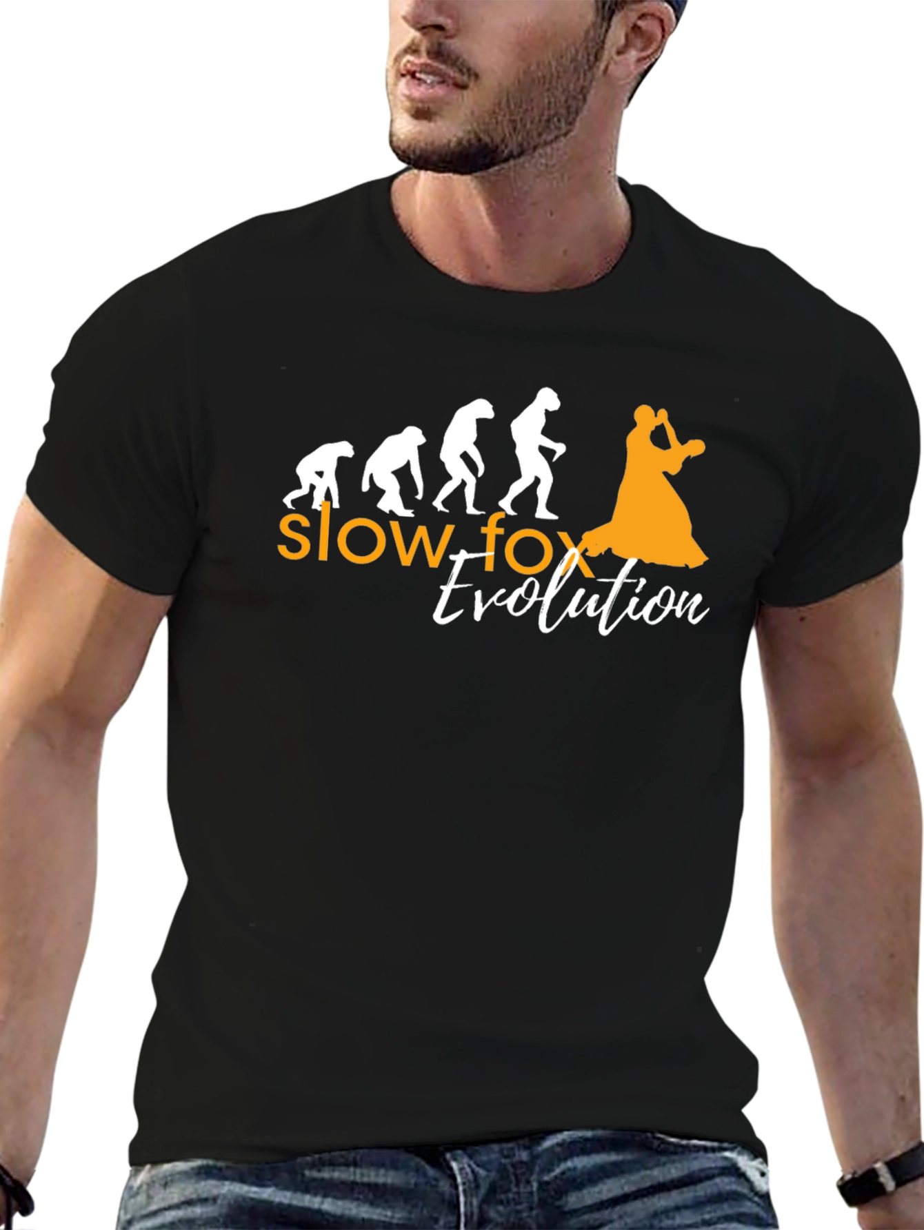 Slow Fox Evolution Dance T-Shirt - Funny Ballroom Tee
